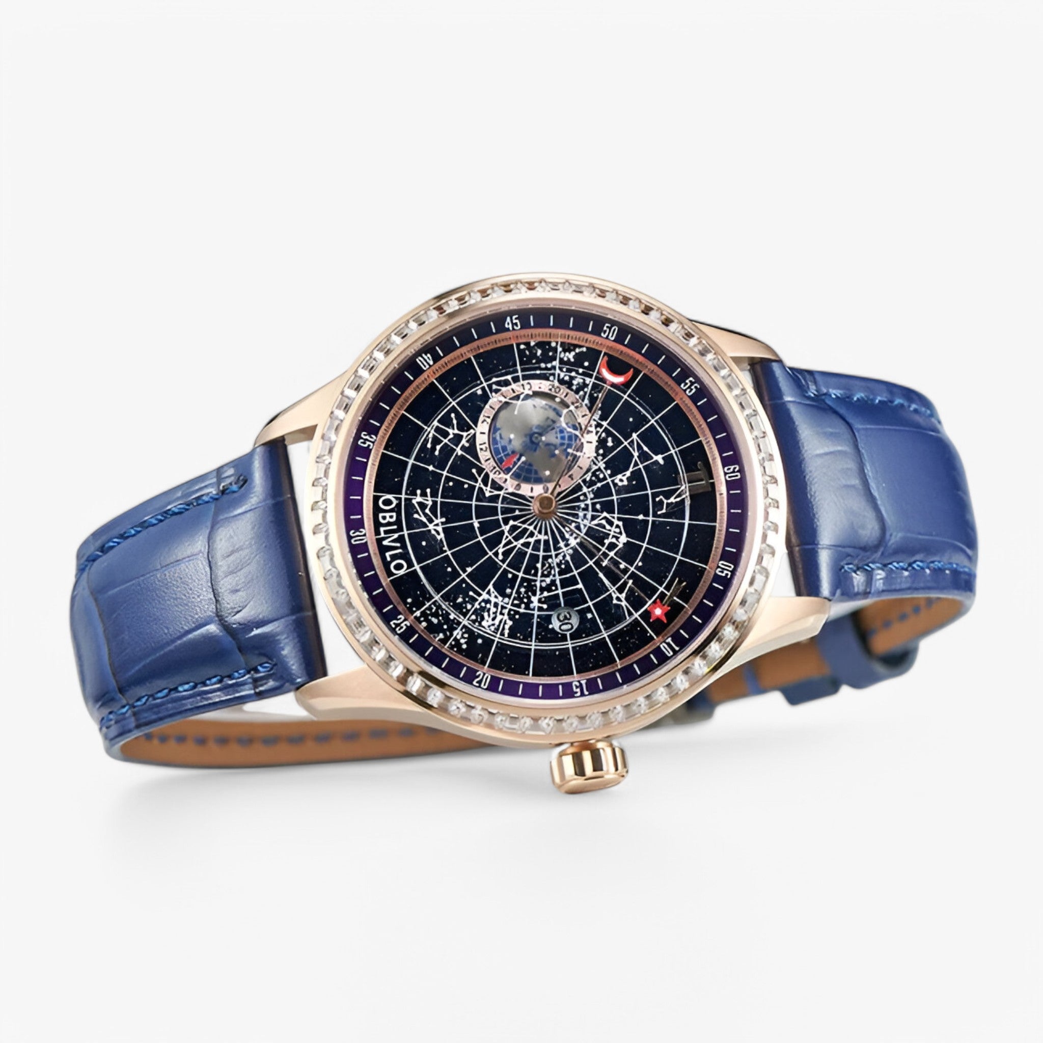 Apollo | Orologio Meccanico di Lusso con Cinturino in Pelle - - - Concept Palermo