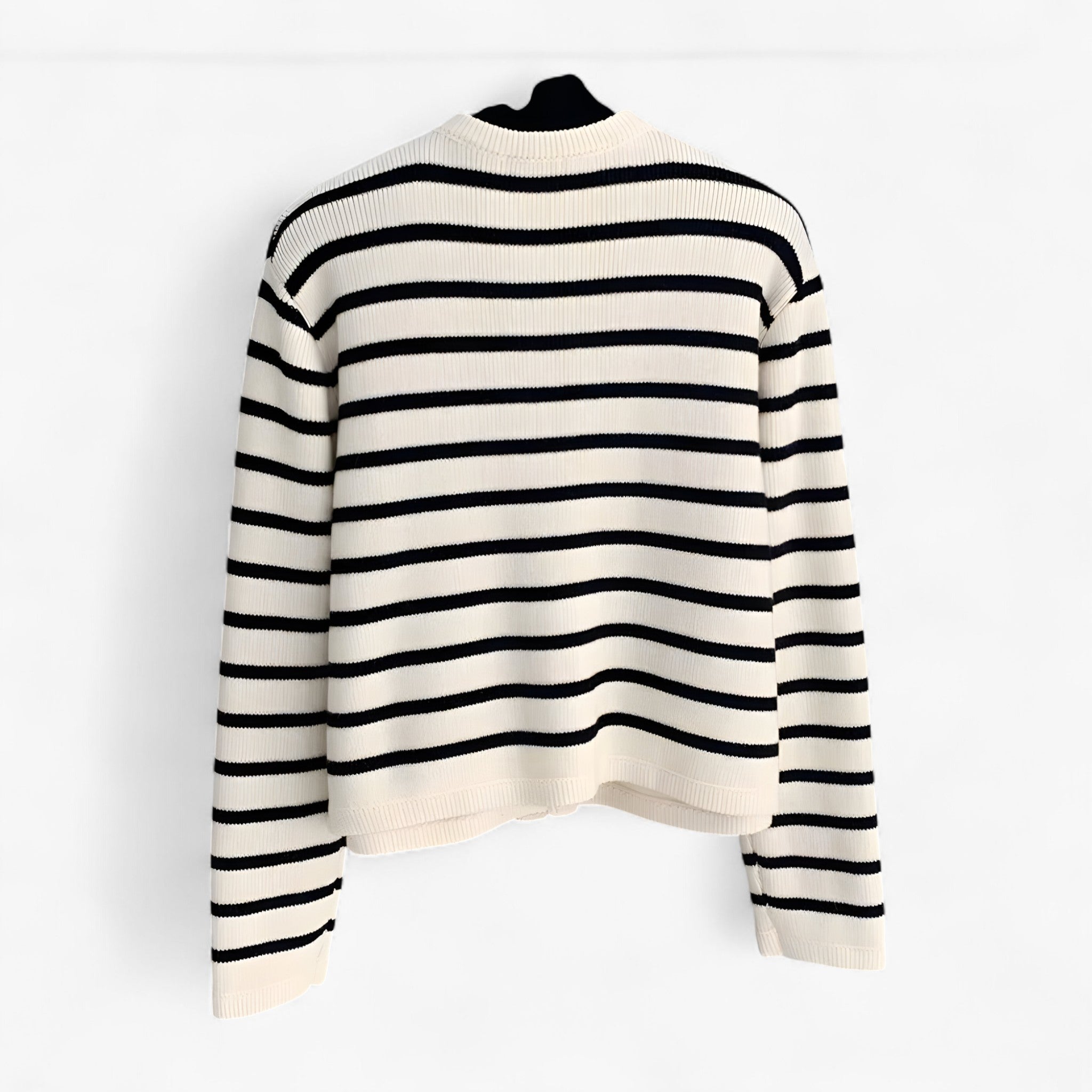 Nyk | Cardigan classico a righe Comfort senza tempo con dettagli chic - - jacket - Concept Palermo