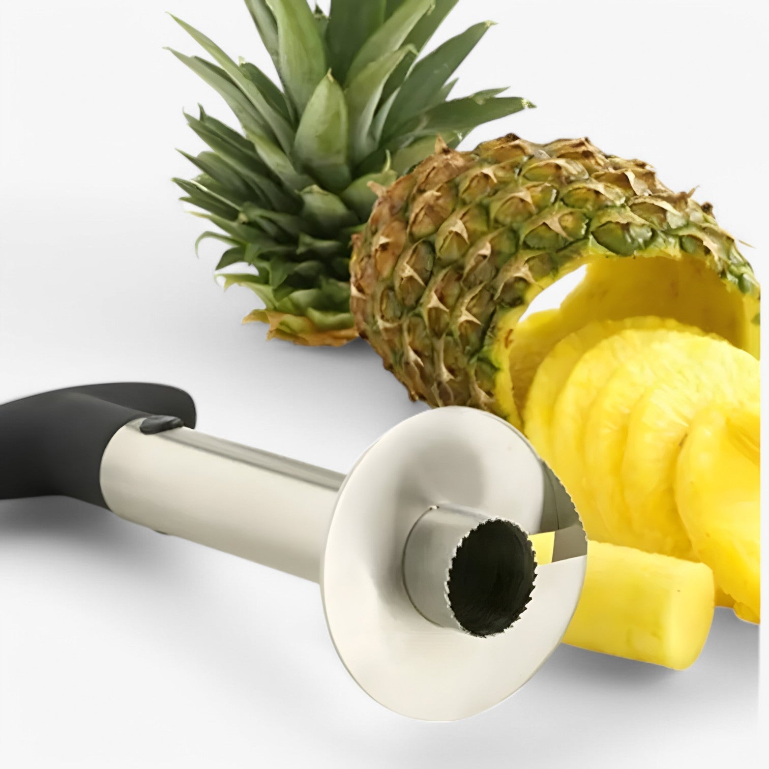Ainara | Affettare ananas rapidamente – con questo affetta ananas in acciaio inox - - Kitchen kitchen tools - Concept Palermo