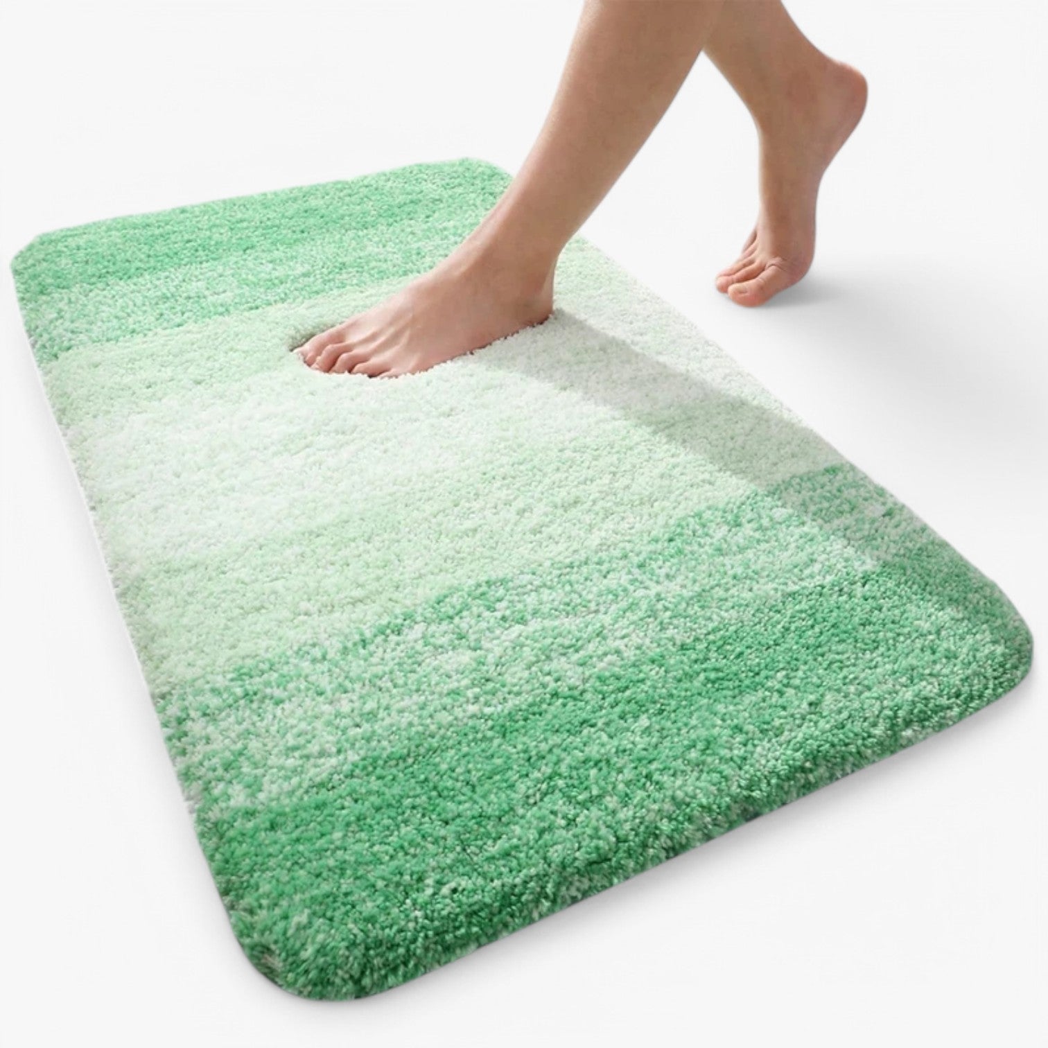 Heidi Droge piedi in un attimo – Tappetino da bagno super assorbente antiscivolo - Verde - Home home decor - Concept Palermo