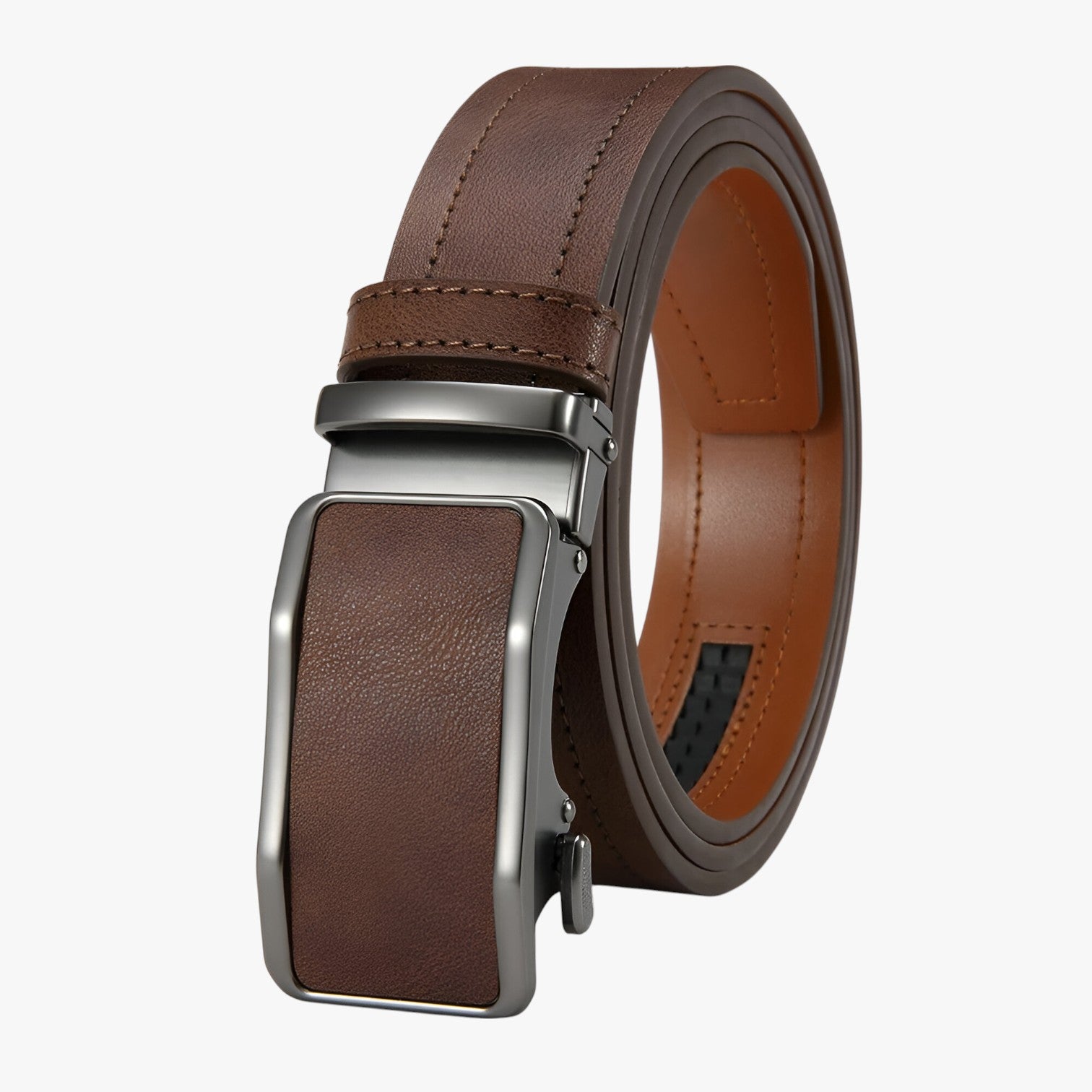 Colson | Cintura con fibbia automatica da uomo - Stile e comfort per ogni giorno - Marrone - Belts belts for men mens accessory Mens belt - Concept Palermo