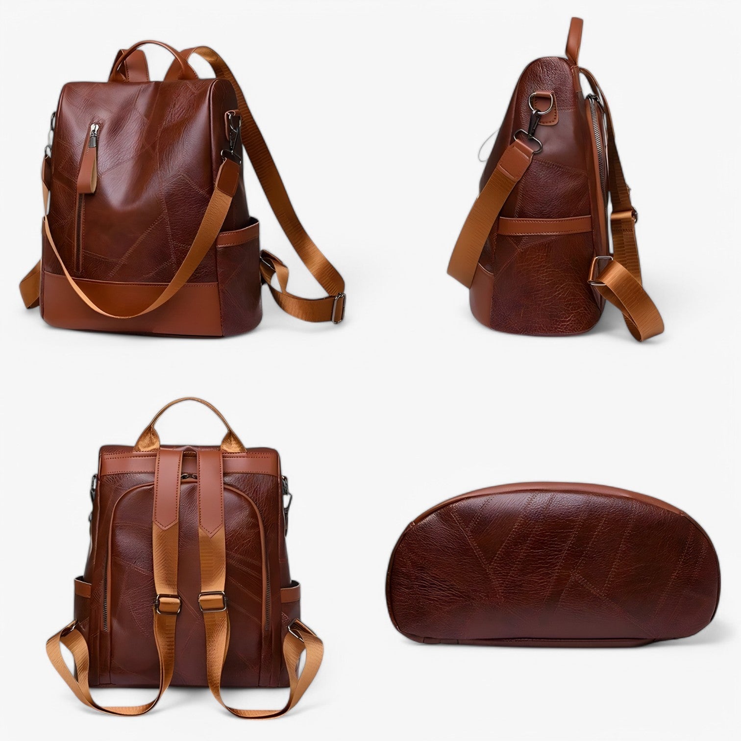 Celeste | Zaino vintage elegante – perfetto per scuola e viaggi - - Bags Shoulder Bags women bags - Concept Palermo