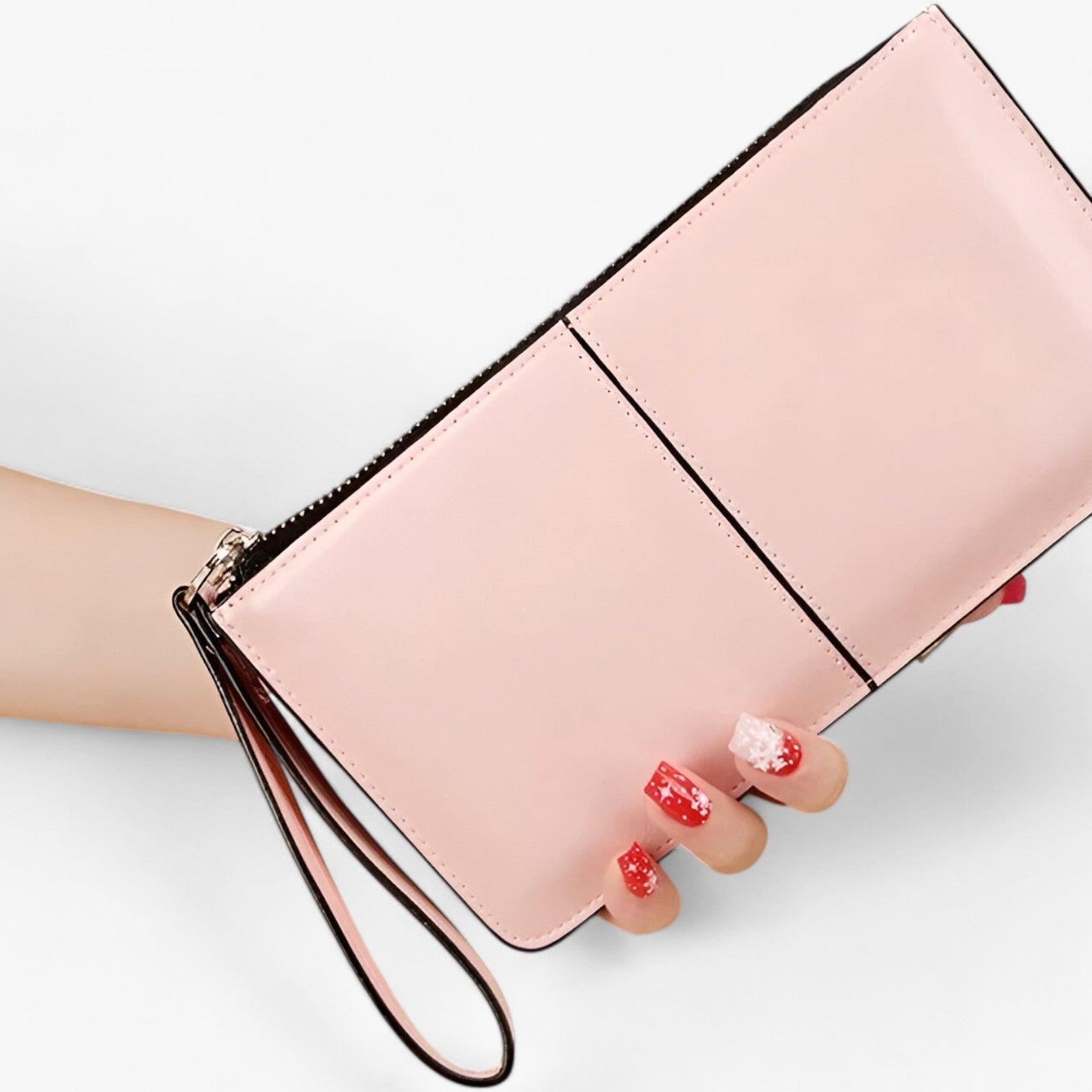 Darya | Borsa Vintage in PU Pelle – Grande Capacità e Stile Elegante per Donne - rosa - accessories women wallet womens wallet - Concept Palermo
