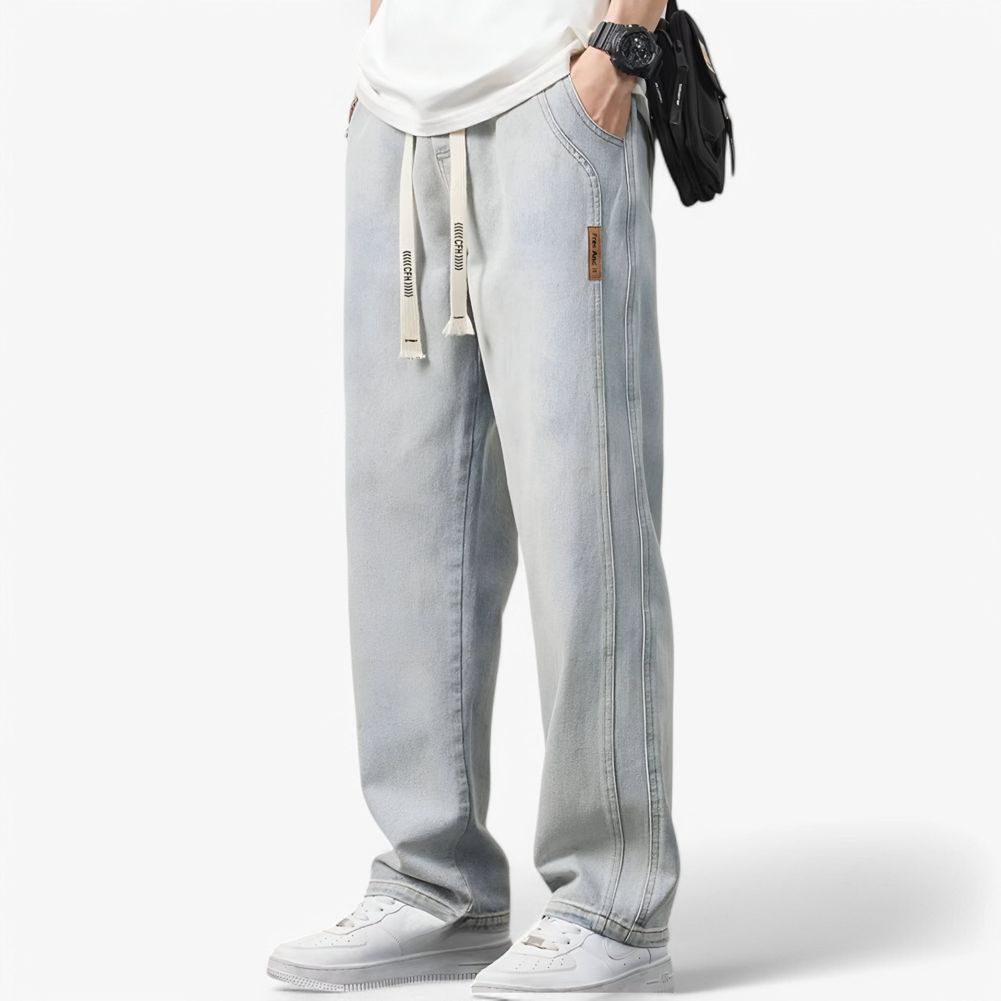 Jace | Pantaloni in denim - Trendy e comodi - - - Concept Palermo