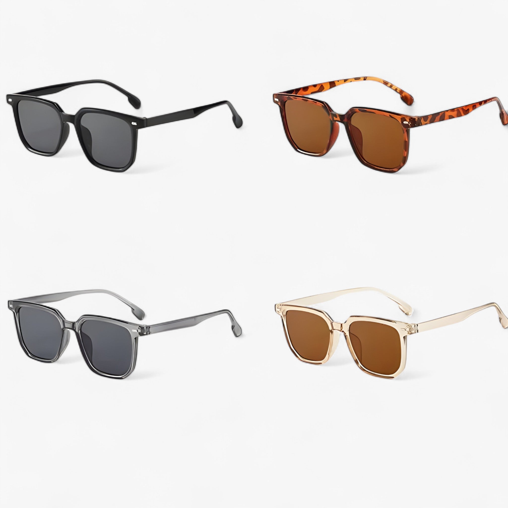 Felix | Occhiali da sole quadrati vintage unisex stile retrò - - Fashion Sunglasses men sunglasses polarized mens sunglasses Polarized man sunglasses Sunglasses sunglasses polarized men - Concept Palermo