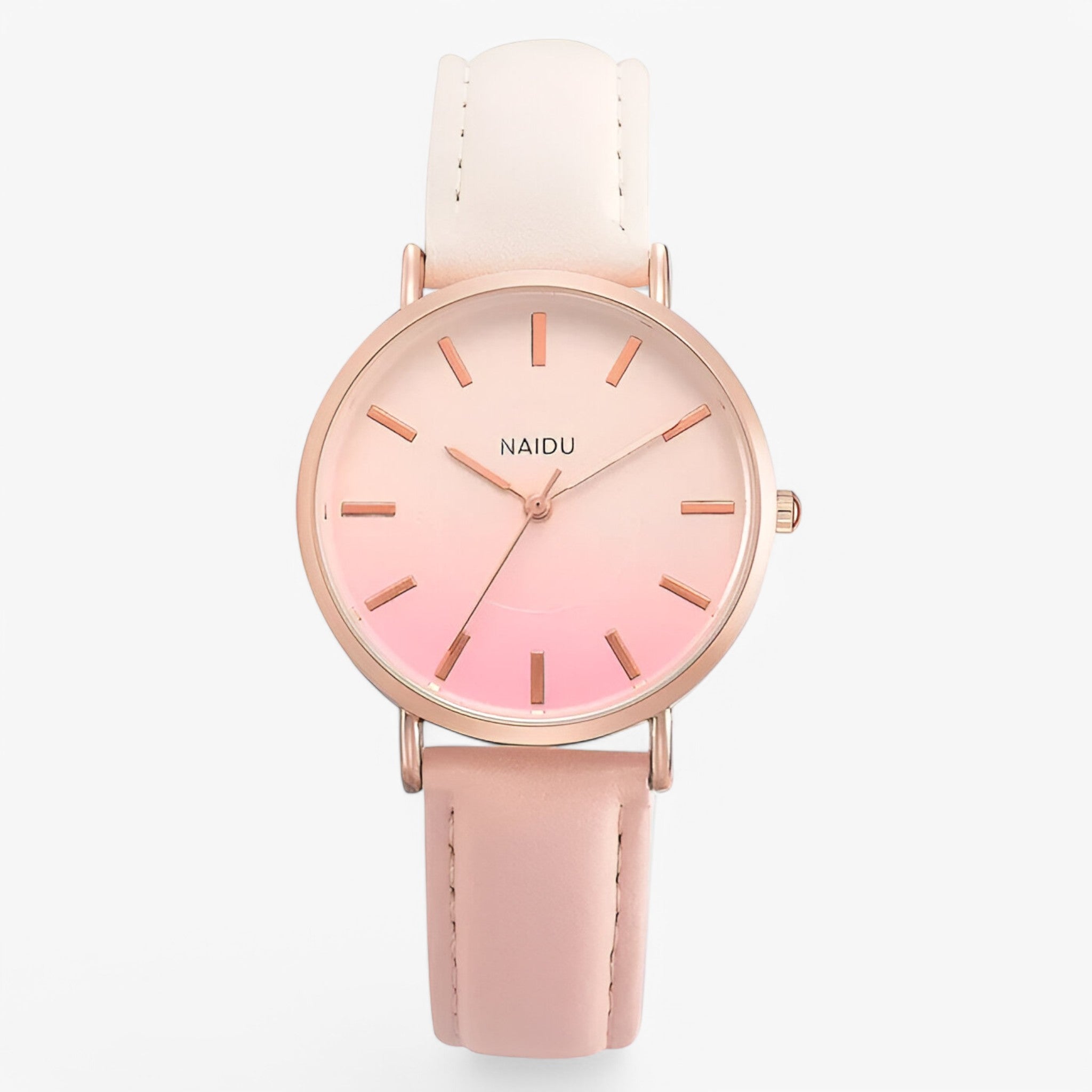 Vivienne | Orologio-bracciale elegante da donna con design raffinato - Rosa - female watch watch for women - Concept Palermo