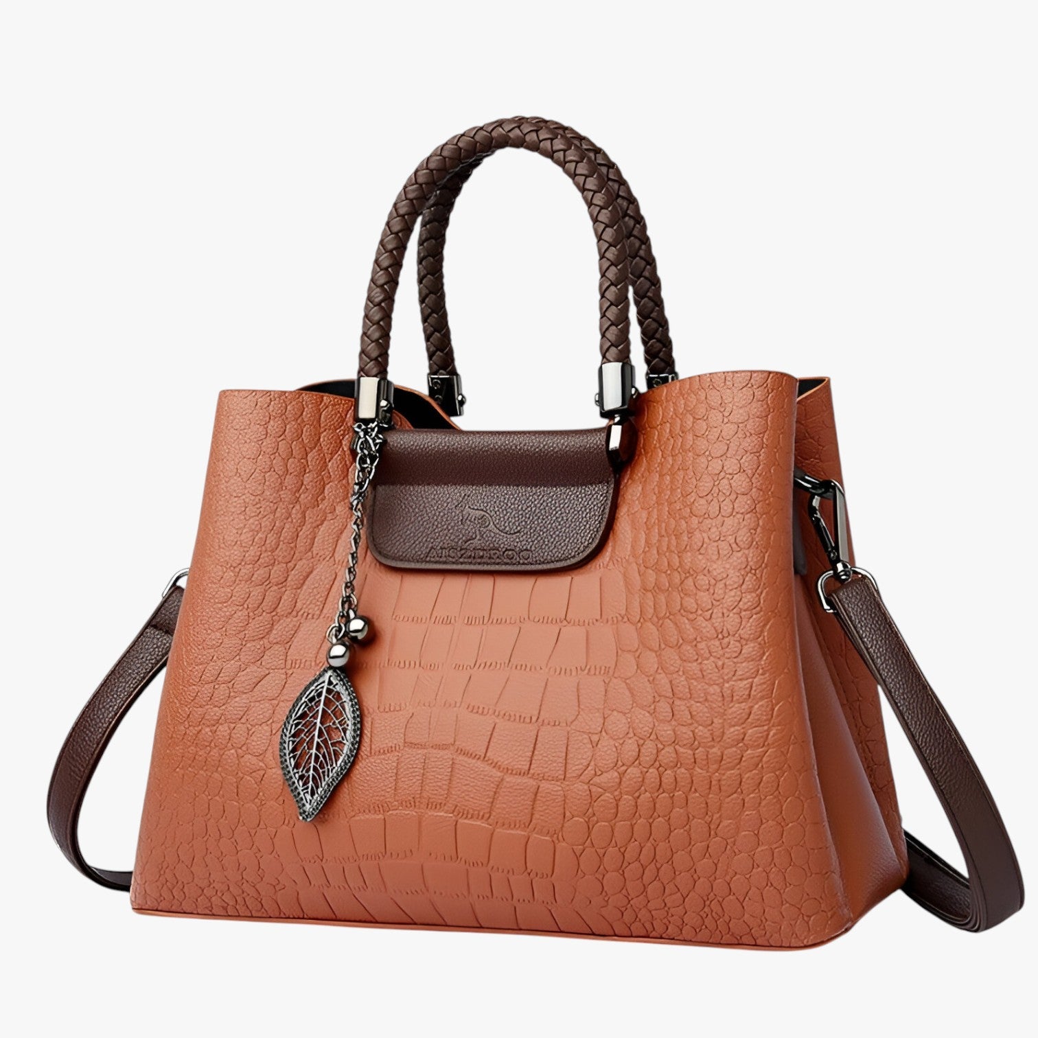 Margaret | Borsa a tracolla e a spalla in morbida pelle - Marrone - Bags handbags women bags Women's handbags - Concept Palermo