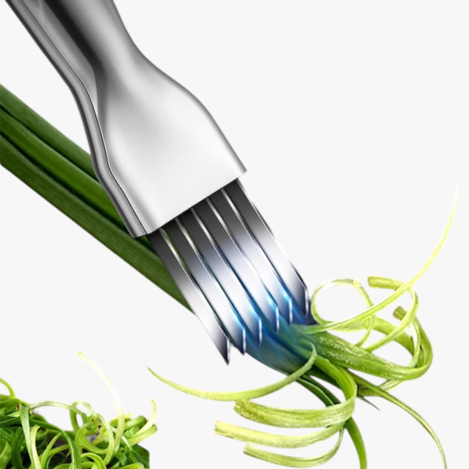 Zaiden | Tagliapuntine Multifunzione 2025 Inox, Affetta Cipolle & Tritaghiaccio in Uno! - - Kitchen kitchen gadgets kitchen tools - Concept Palermo