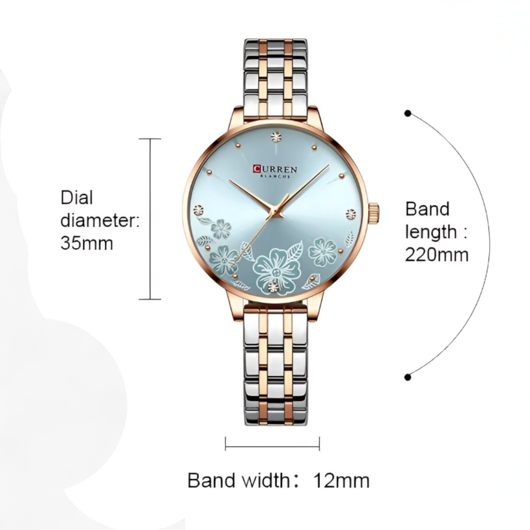 Imogen | Orologio da donna ultrasottile in acciaio inossidabile al quarzo - - female watch watch for women - Concept Palermo