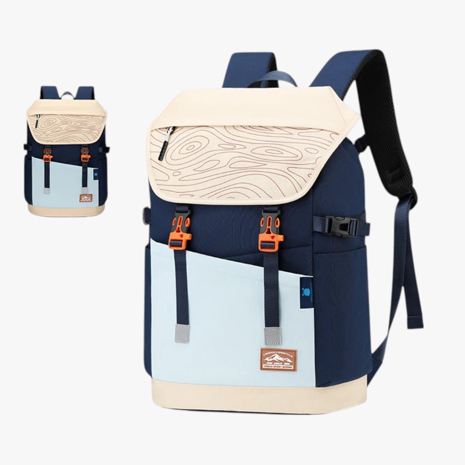 Maxwell | Zaino Outdoor 40L Compatto, Capiente, Pronto per Ogni Avventura - blu 15 pollici - Bags bags for men men bag mens bag - Concept Palermo