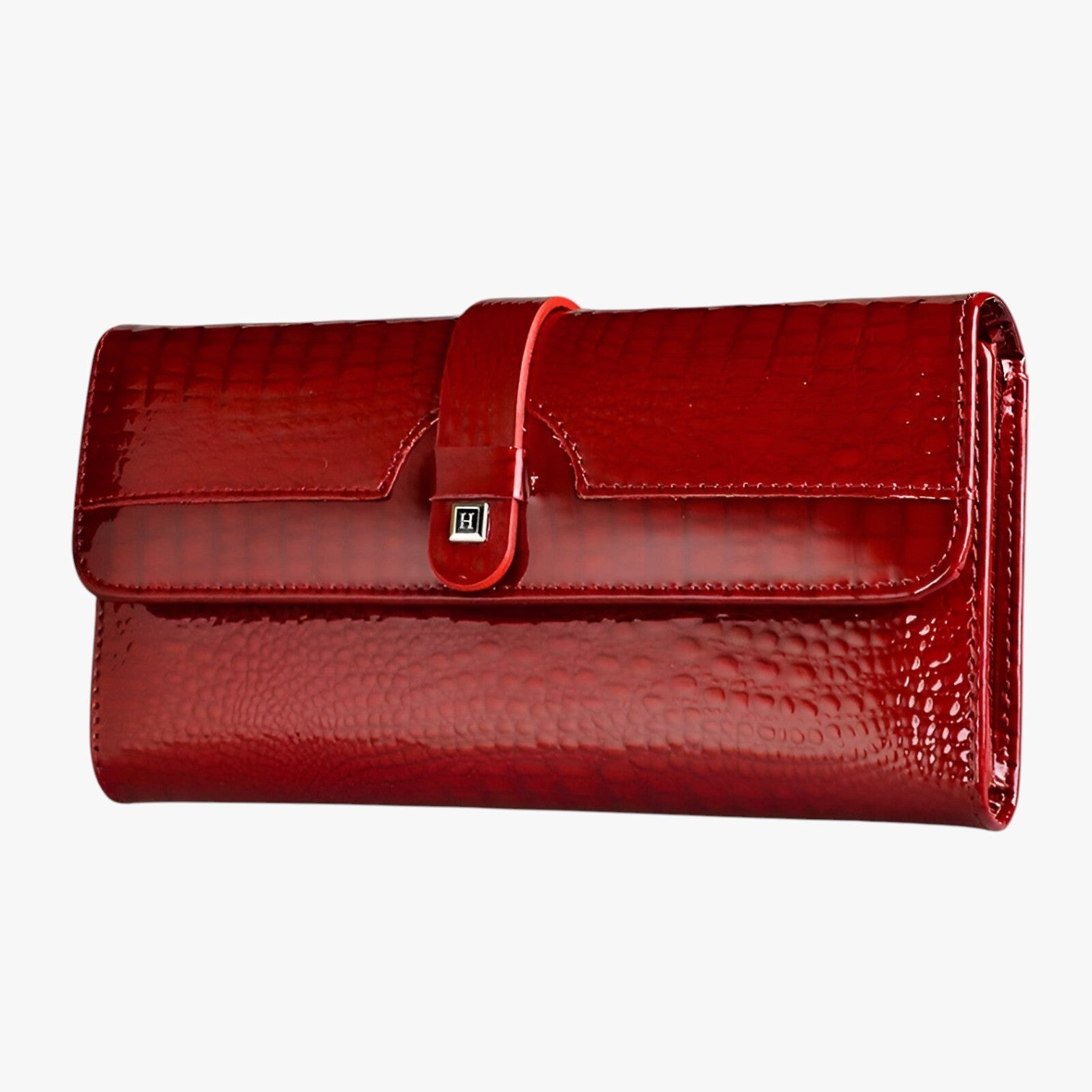Felicia | Borsa di design di lusso – Clutch e portafoglio in pelle lucida - - wallet womens wallet - Concept Palermo