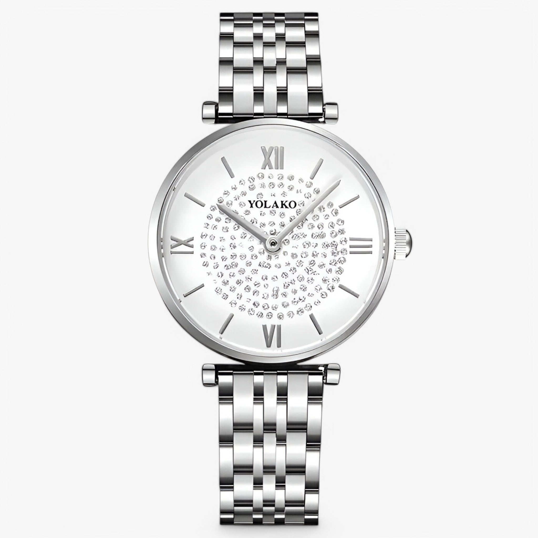 Rosana | Orologio da donna elegante in acciaio inossidabile al quarzo - Argento - female watch watch for women - Concept Palermo