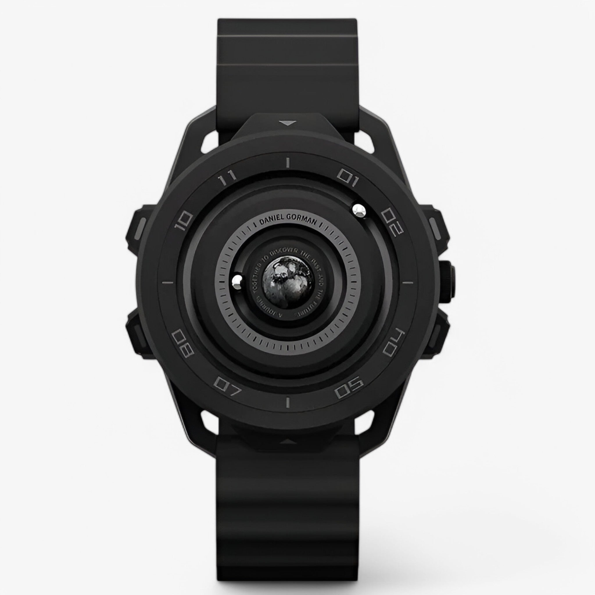 Hercules – Orologio Sportivo al Quarzo con Design Magnetico Rosso - Nero - mens watch watch for men - Concept Palermo