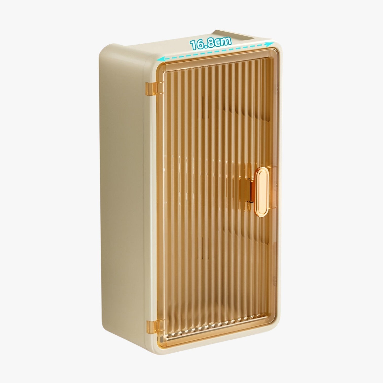 Aiko | Mensola a muro impermeabile – Soluzione di stoccaggio intelligente per il bagno - Giallo-Senza partizione - bathroom - Concept Palermo