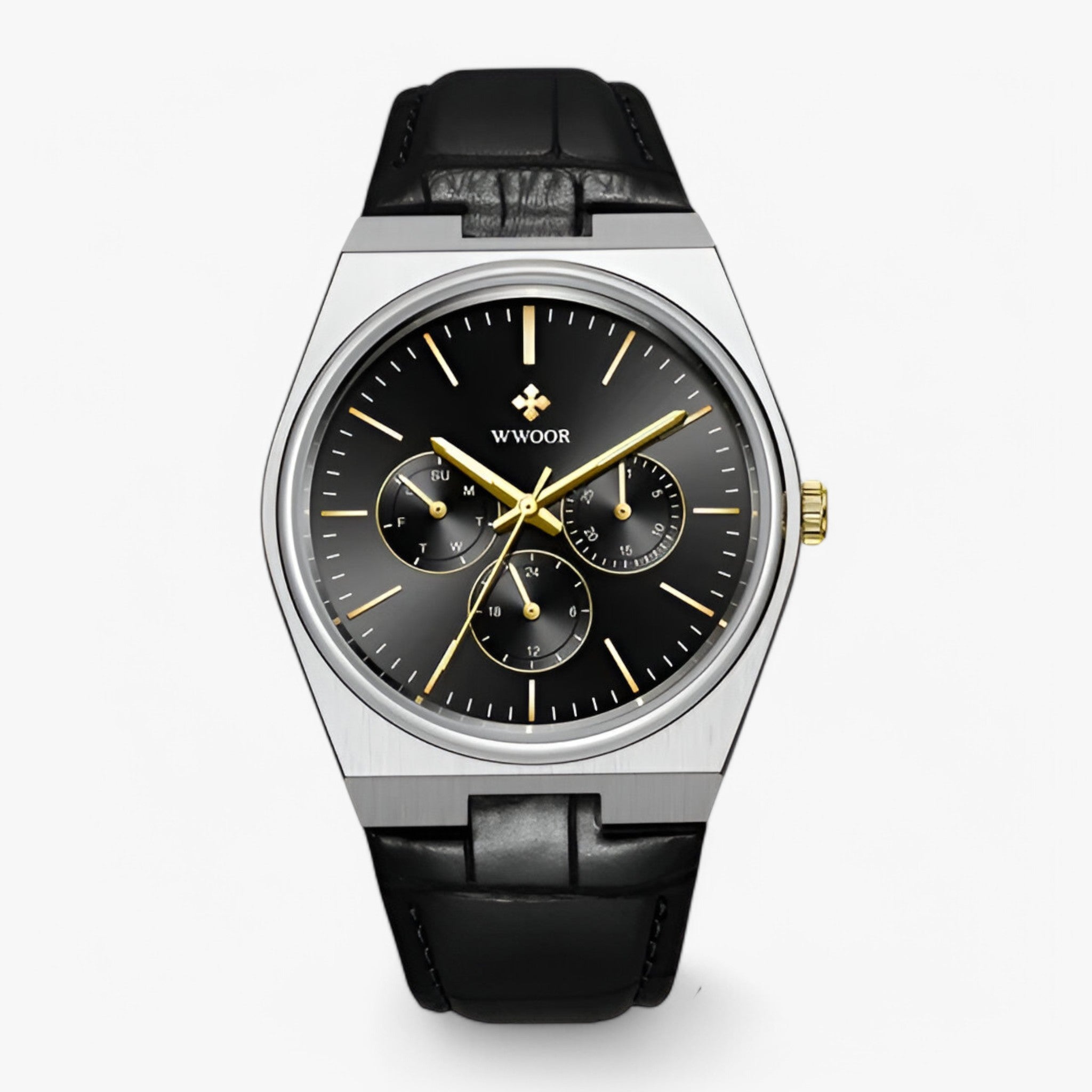 Ronan | Orologio al Quarzo in Acciaio con Vetro Zaffiro - oro nero - - Concept Palermo