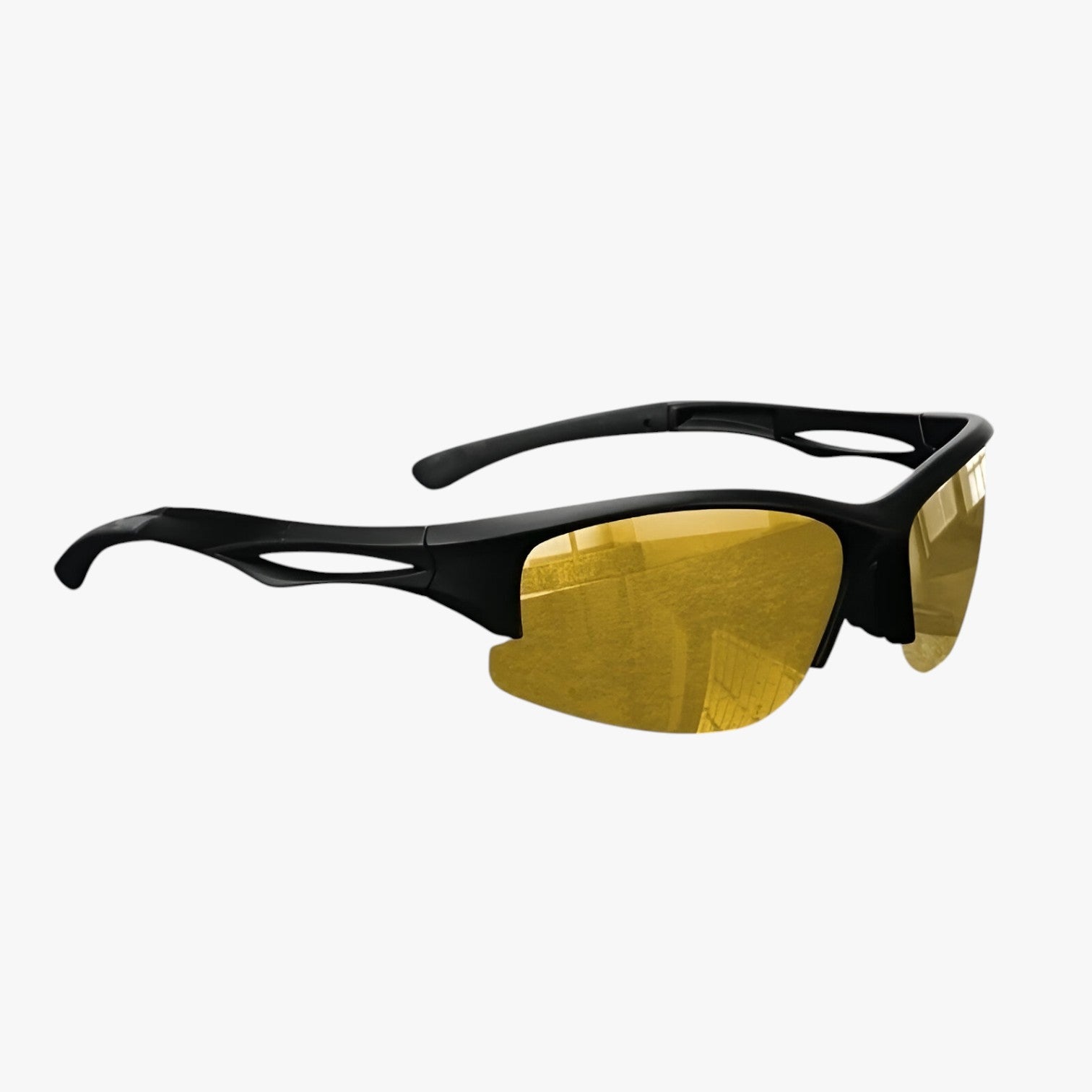 Nestor | Occhiali da sole sportivi con montatura metà bordo - Polarizzati e visione colorata - Vision notturna - mens sunglasses Polarized man sunglasses Sunglasses - Concept Palermo