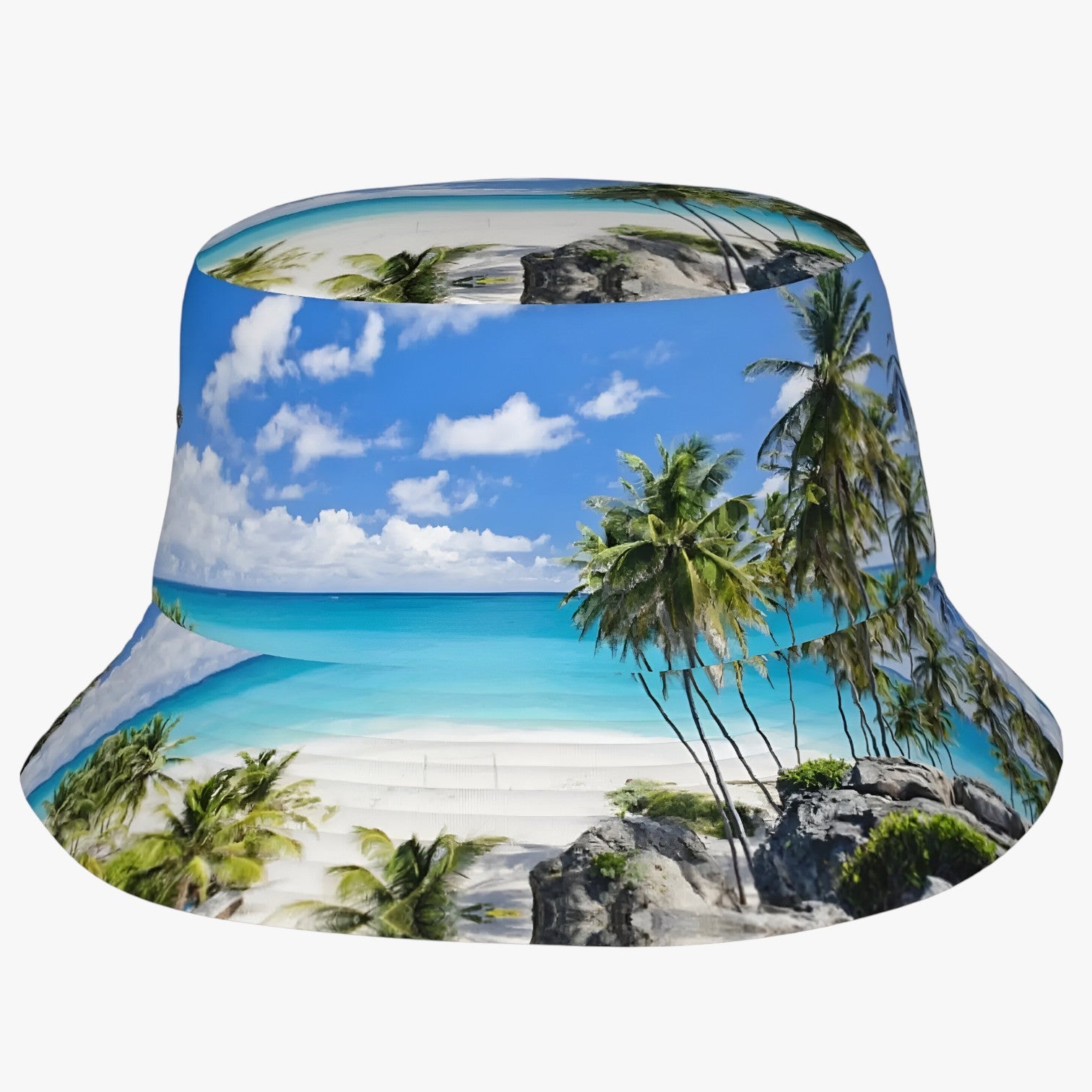 Erik | Cappello estivo per uomini – Protegge dal sole con un tocco tropicale - Beige Una taglia - bucket hats hat mens hat sun hat - Concept Palermo