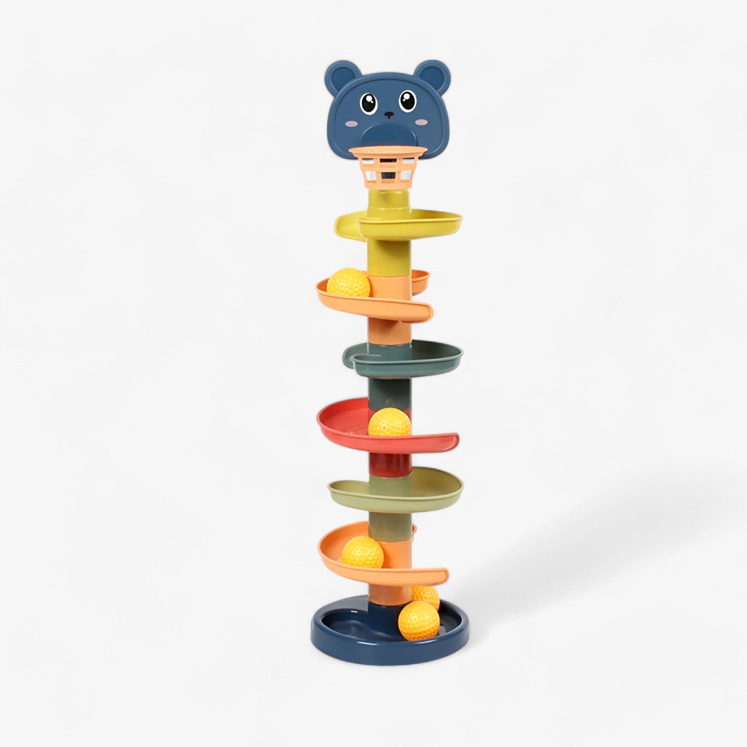 Giocattolo Educativo per Bambini | Palla Rotante e Torre da Impilare per Educazione Infantile - 7 strati - toys toys & gifts toys for kids - Concept Palermo