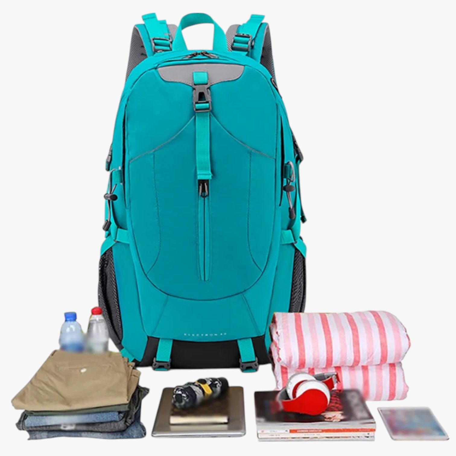 River | Zaino Trekking 40L con Coprizaino Impermeabile - - bag Bags bags for men men bag mens bag - Concept Palermo