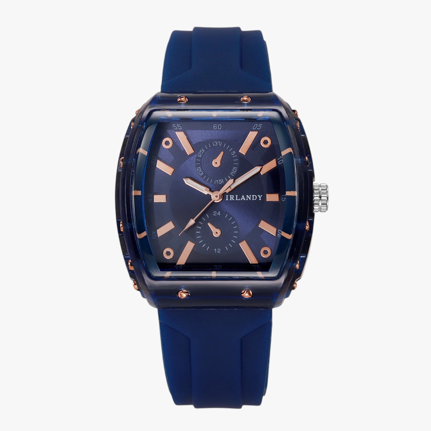 Sasha | Orologio da polso femminile in silicone casual - Blu senza scatola - female watch ladies watch watch watch for women watches - Concept Palermo