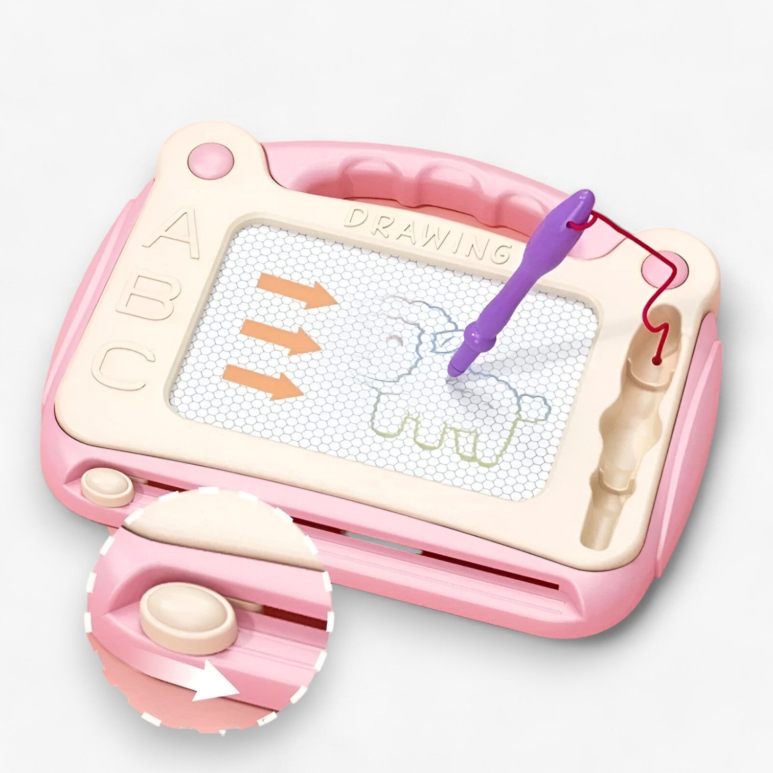 Luca | Tavoletta Magnetica da Disegno – Disegno Creativo ed Educativo - - toys toys for kids - Concept Palermo
