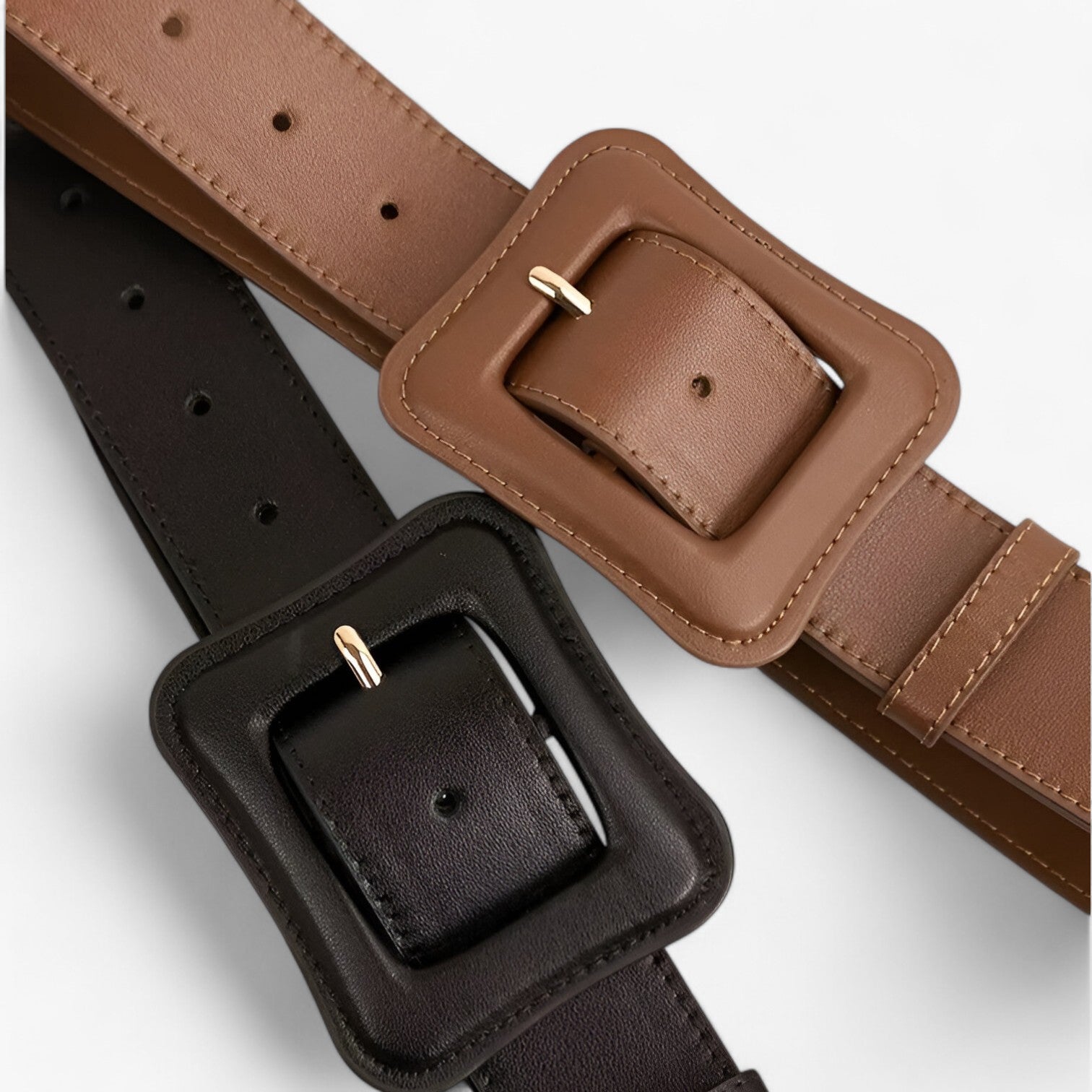 Arya | Cintura Larga in Pelle – Fascino Vintage Senza Tempo - - belt buckle women Belts waist belt for women - Concept Palermo