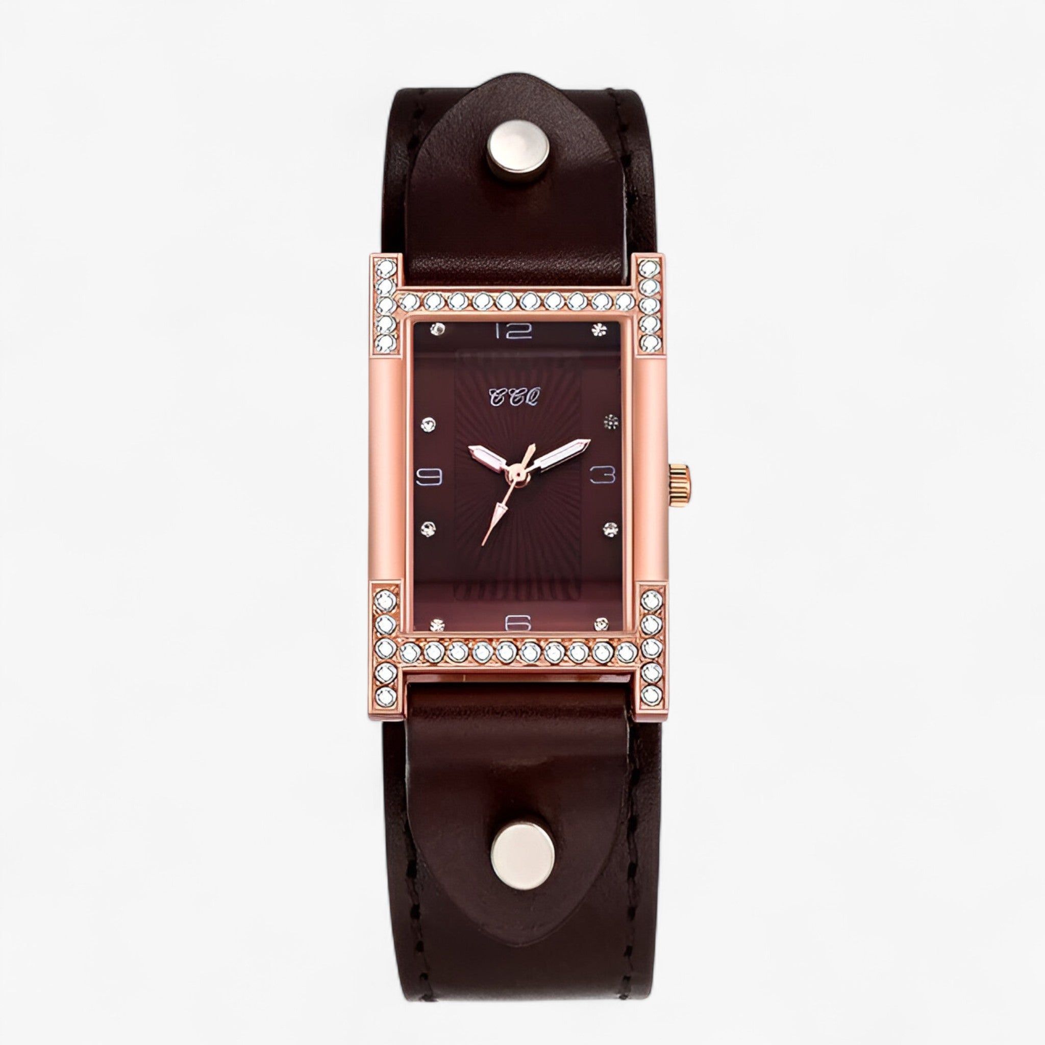 Orla | Orologio da donna al quarzo con cinturino in pelle per coppie - Marrone - female watch watch for women - Concept Palermo