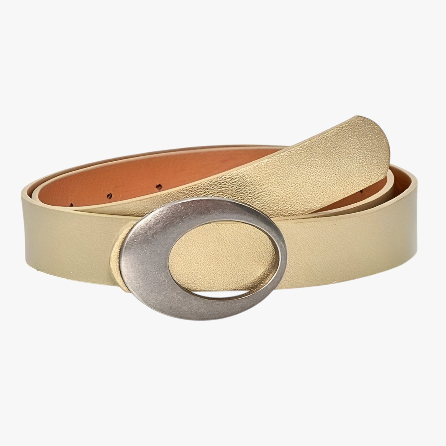 Bianca | Cintura classica e versatile per ogni outfit - Dorato - Belts waist belt for women Womens belt - Concept Palermo