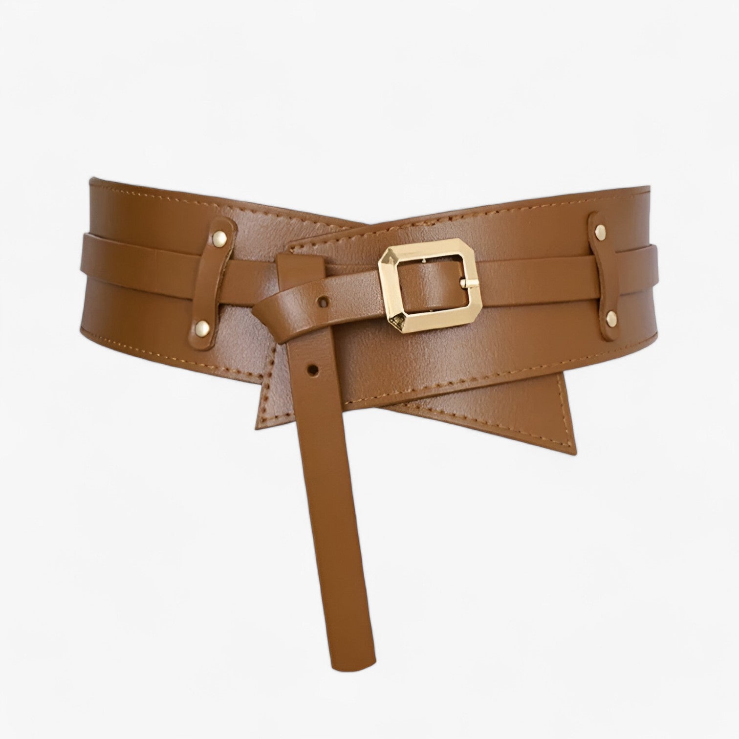 Rosie | Cintura in vera pelle multifunzionale con stile - Caramello - belt buckle women Belts waist belt for women - Concept Palermo