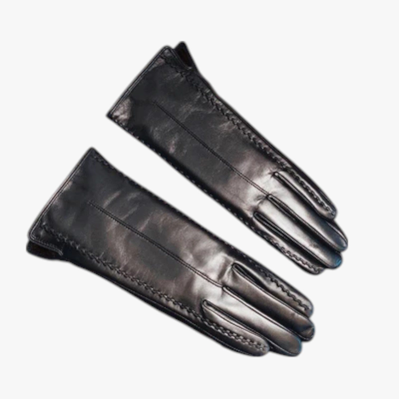 Leah | Guanti Invernali Donna in Pelle PU Touchscreen & Antivento - - gloves winter gloves - Concept Palermo