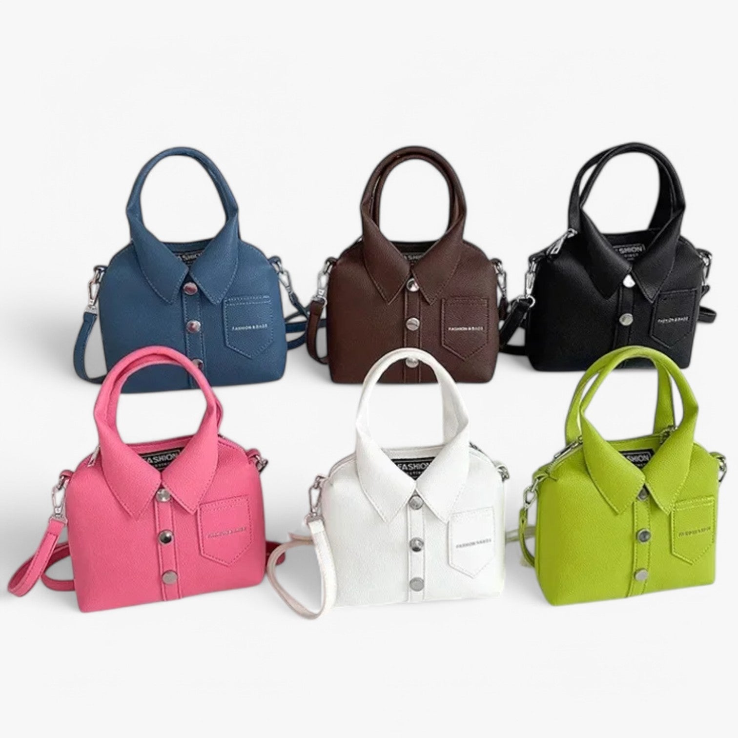 Eleanor | Borsa a tracolla compatta in PU – Design elegante, comodità quotidiana - - bag handbags women bag - Concept Palermo
