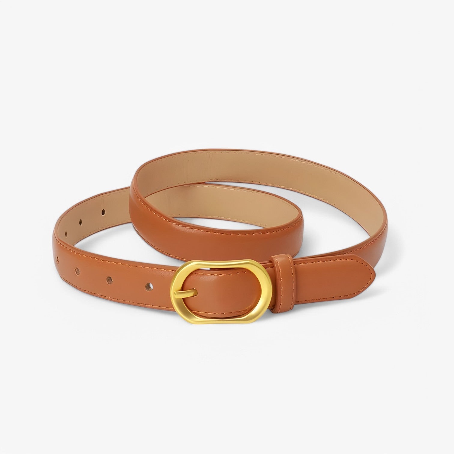 Antonella | Cintura Designer Versatile – Perfetta per Jeans e Abiti - Cammello 103cm - belts waist belt for women Womens belt - Concept Palermo