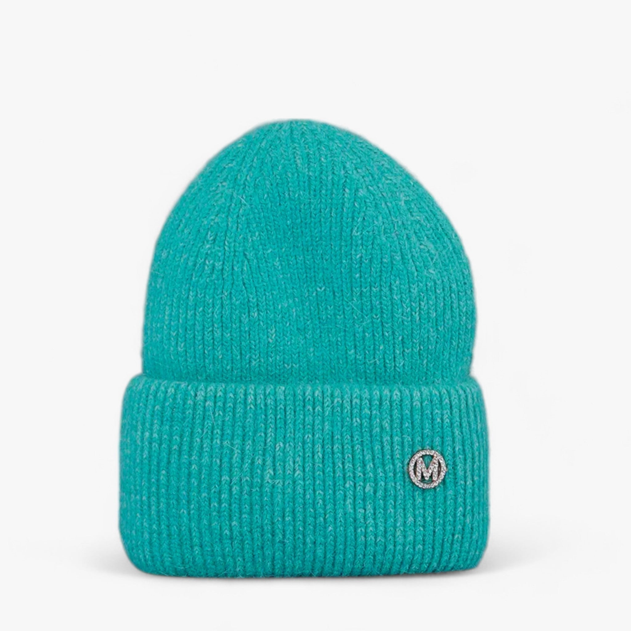 Elle | Cappello invernale: calore lussuoso con vera pelliccia di coniglio - Verde scuro con M 54cm-60cm - bucket hats hat Sun Hats - Concept Palermo
