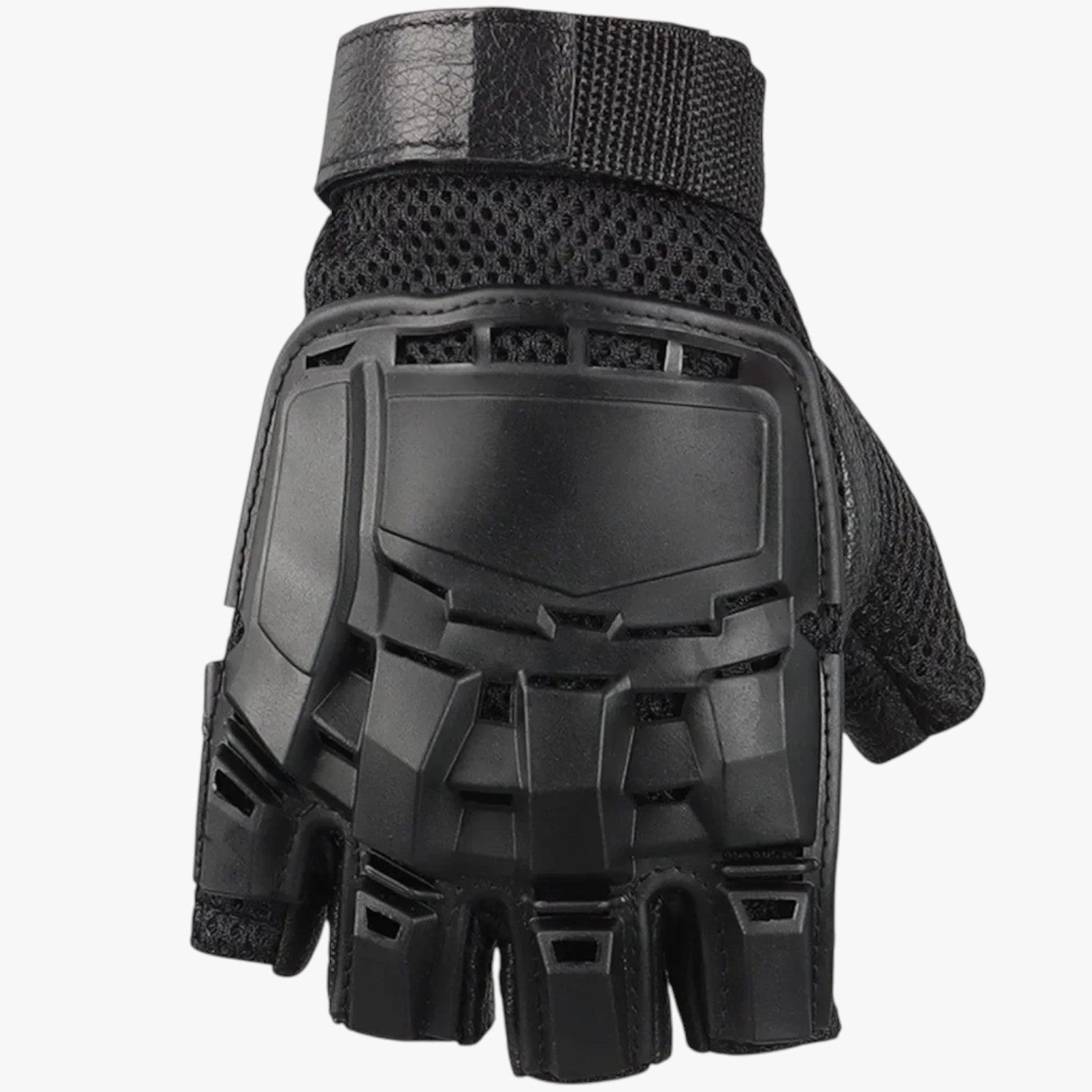Karson | Guanti tattici traspiranti per moto e bici - mezza dita nera - gloves gloves for men mens gloves - Concept Palermo
