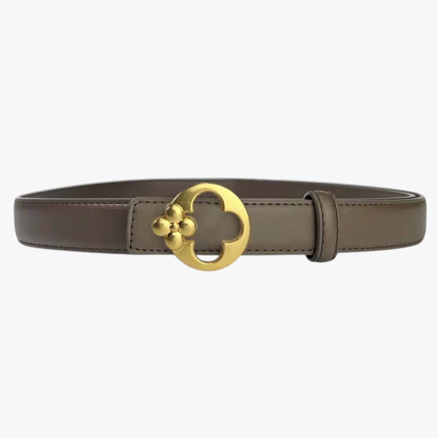 Iyla | Cintura Donna 2025 Eleganza Casual con Fibbia Designer - grigio 105cm-110cm - Belts waist belt for women Womens belt - Concept Palermo