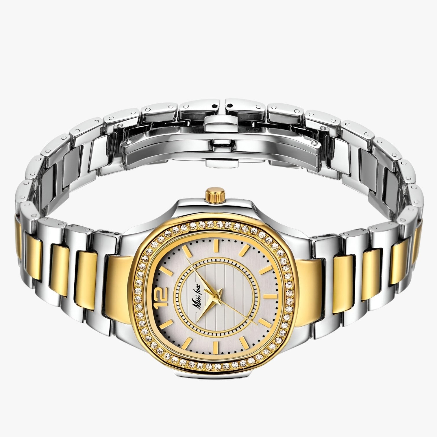 Gwen | Elegante orologio impermeabile con diamanti - - female watch ladies watch watch watch for women watches wrist watches for women - Concept Palermo