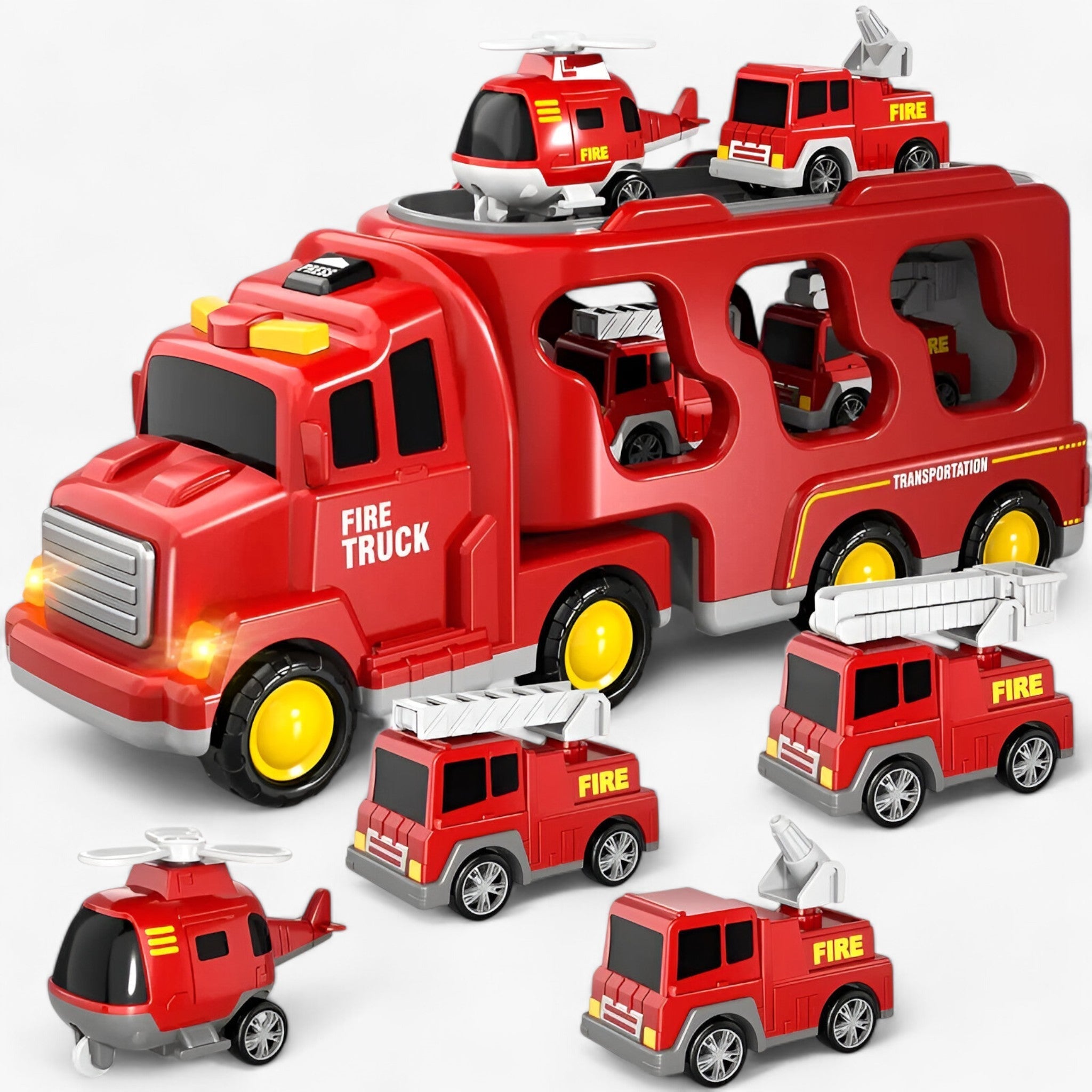 TruckPlayoo | Camion Giocattolo - Rosso - toys toys & gifts toys for kids - Concept Palermo