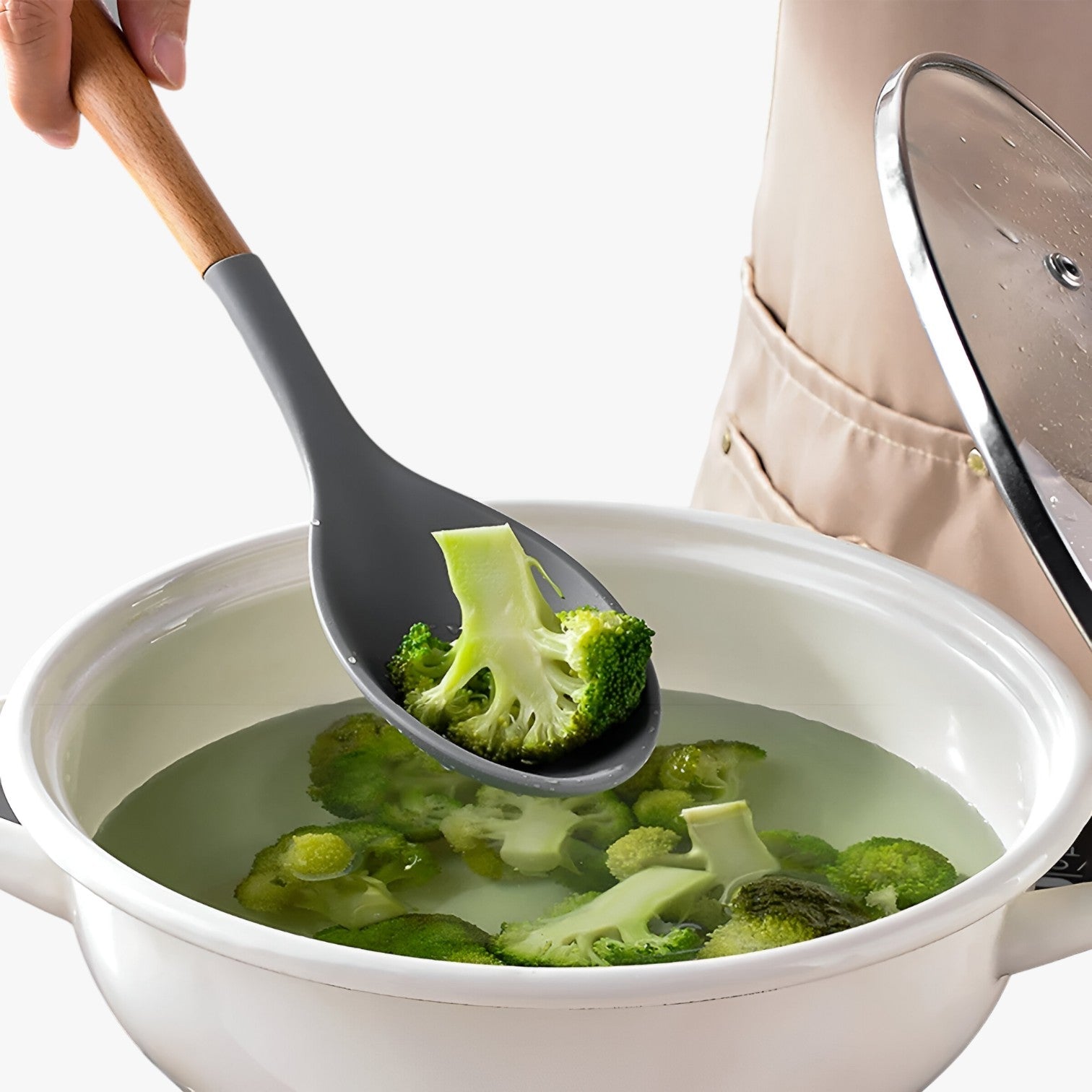 Armando | Set da cucina in silicone – resistente al calore, antiaderente e con spazio di stoccaggio - - Kitchen kitchen accessory kitchen tools - Concept Palermo