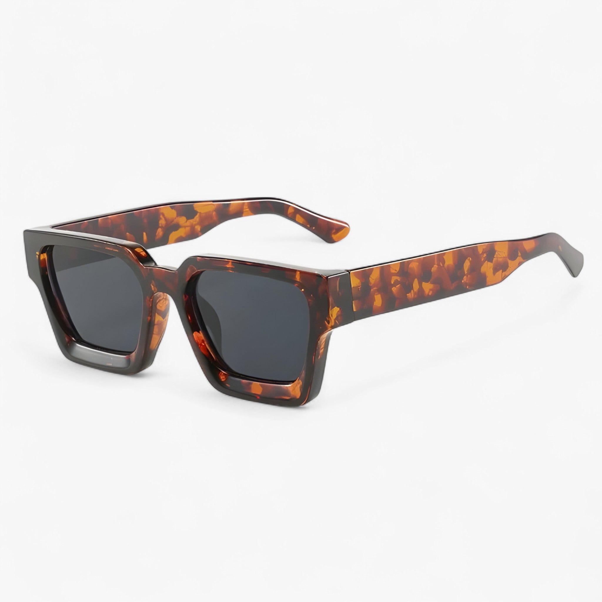 Otis | Occhiali da sole quadrati retrò da uomo - Grigio leopardo - Fashion Sunglasses men sunglasses polarized mens sunglasses Polarized man sunglasses Sunglasses sunglasses polarized men - Concept Palermo