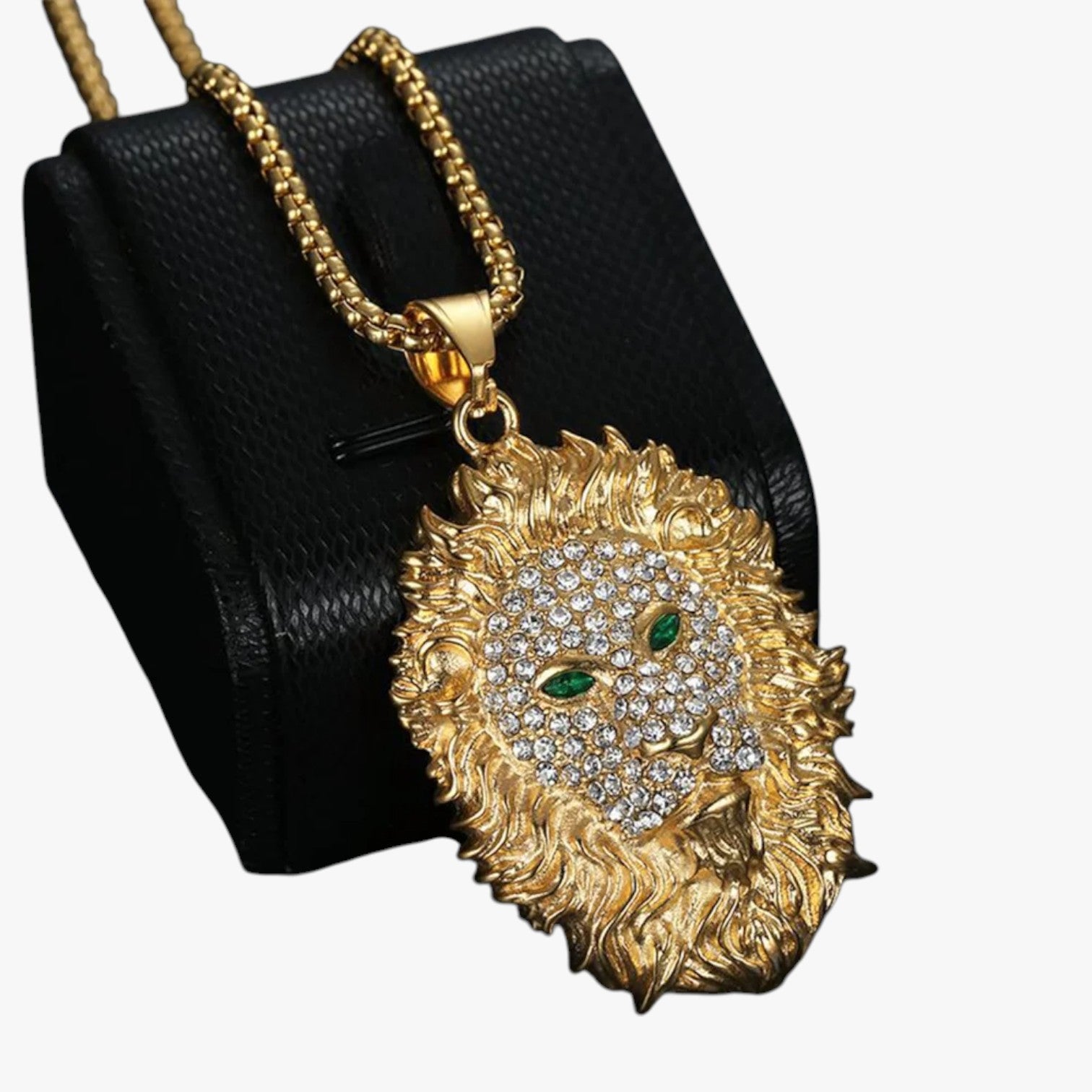 Azriel | Dominio e Stile in Ogni Dettaglio Il Leone Bling per l'Uomo che Comanda - - Fashion Necklaces necklace necklace for men NECKLACES - Concept Palermo