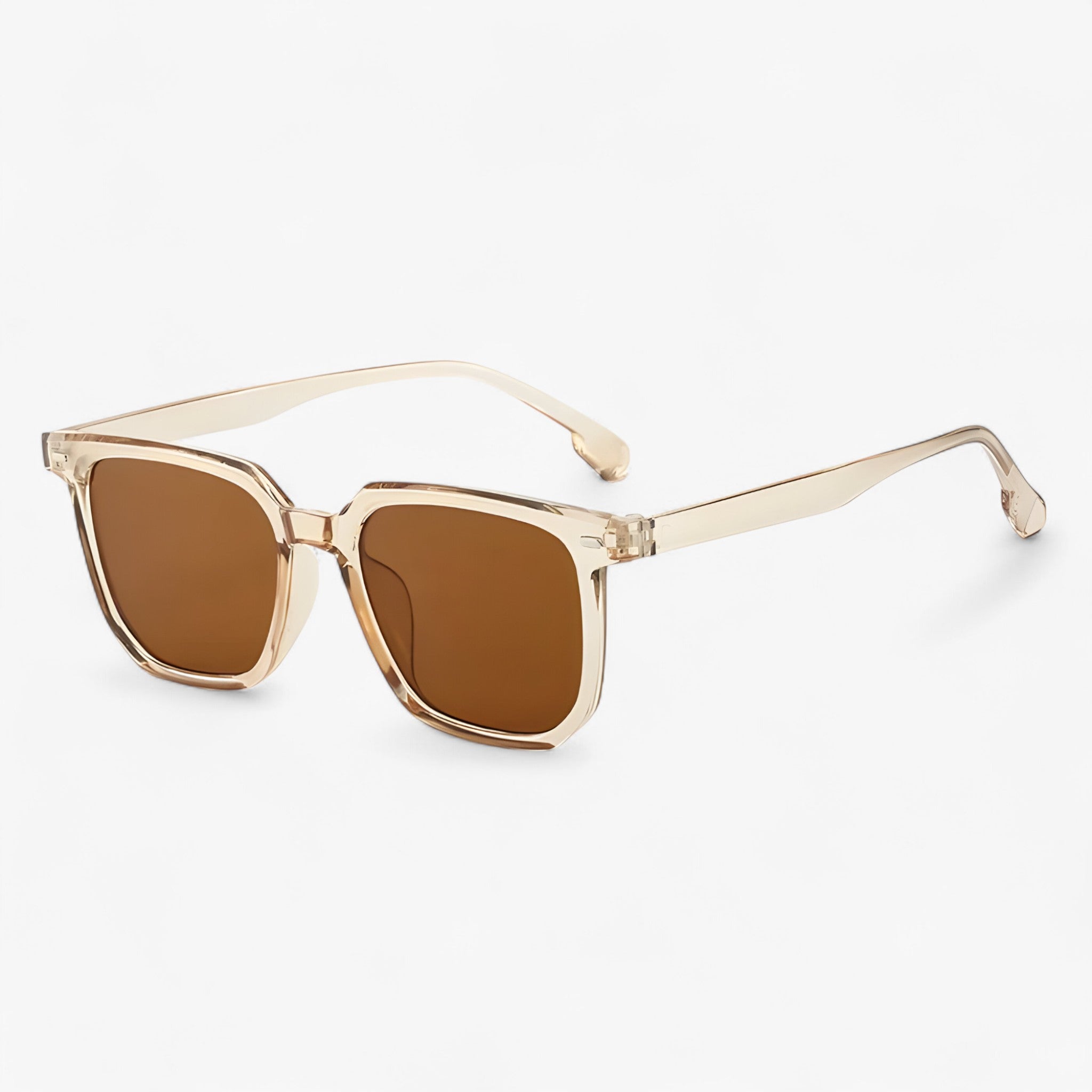 Felix | Occhiali da sole quadrati vintage unisex stile retrò - Tè As Picture - Fashion Sunglasses men sunglasses polarized mens sunglasses Polarized man sunglasses Sunglasses sunglasses polarized men - Concept Palermo