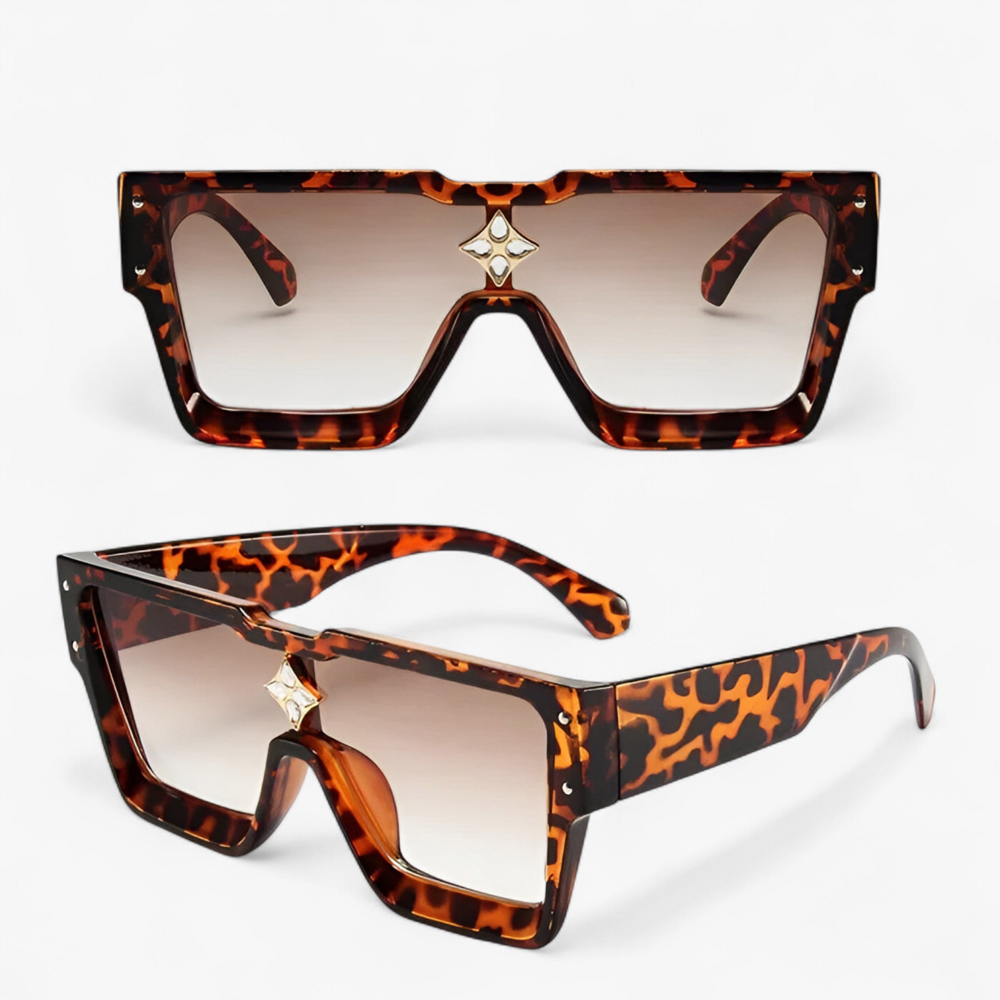 Vittorio | Occhiali da sole quadrati unisex con protezione UV400 - C6 - Fashion Sunglasses mens sunglasses Sunglasses sunglasses polarized men - Concept Palermo