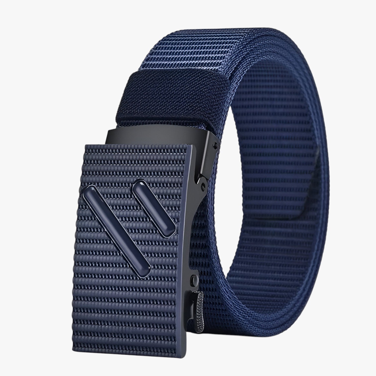 Alvin | Cintura tattica in nylon da uomo: comfort, stile e resistenza - Blu Marino - Belts belts for men mens accessory Mens belt - Concept Palermo