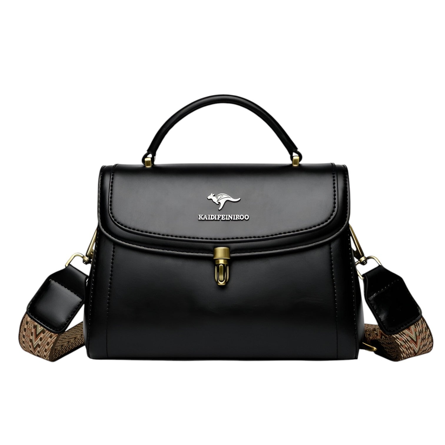 Arabella | Elegante borsa a tracolla e a spalla in pelle - Nero - Bags handbags women bags Women's handbags - Concept Palermo