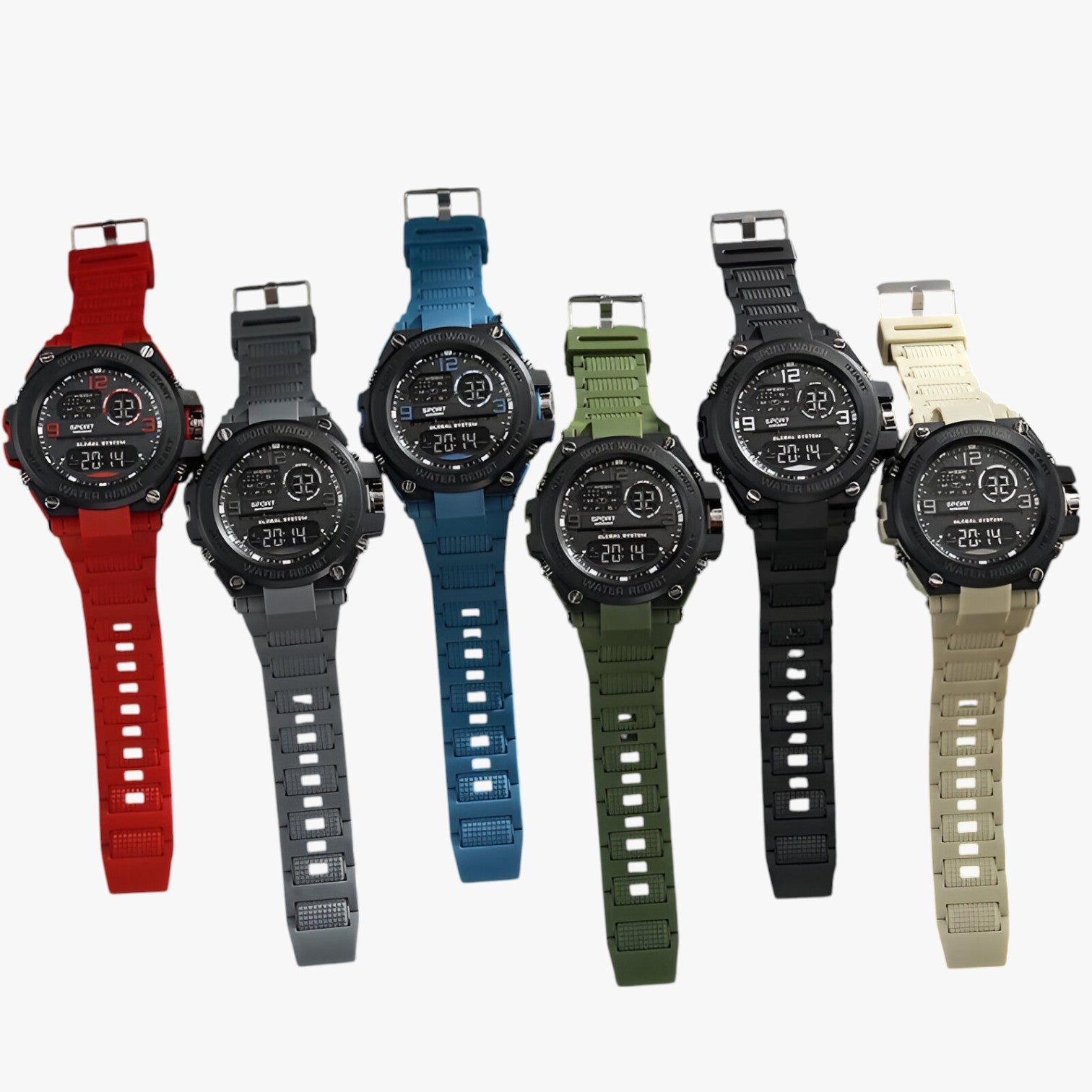 Kevin | Orologio sportivo impermeabile antiurto - - watch watch for men watches WATCHES FOR MEN - Concept Palermo