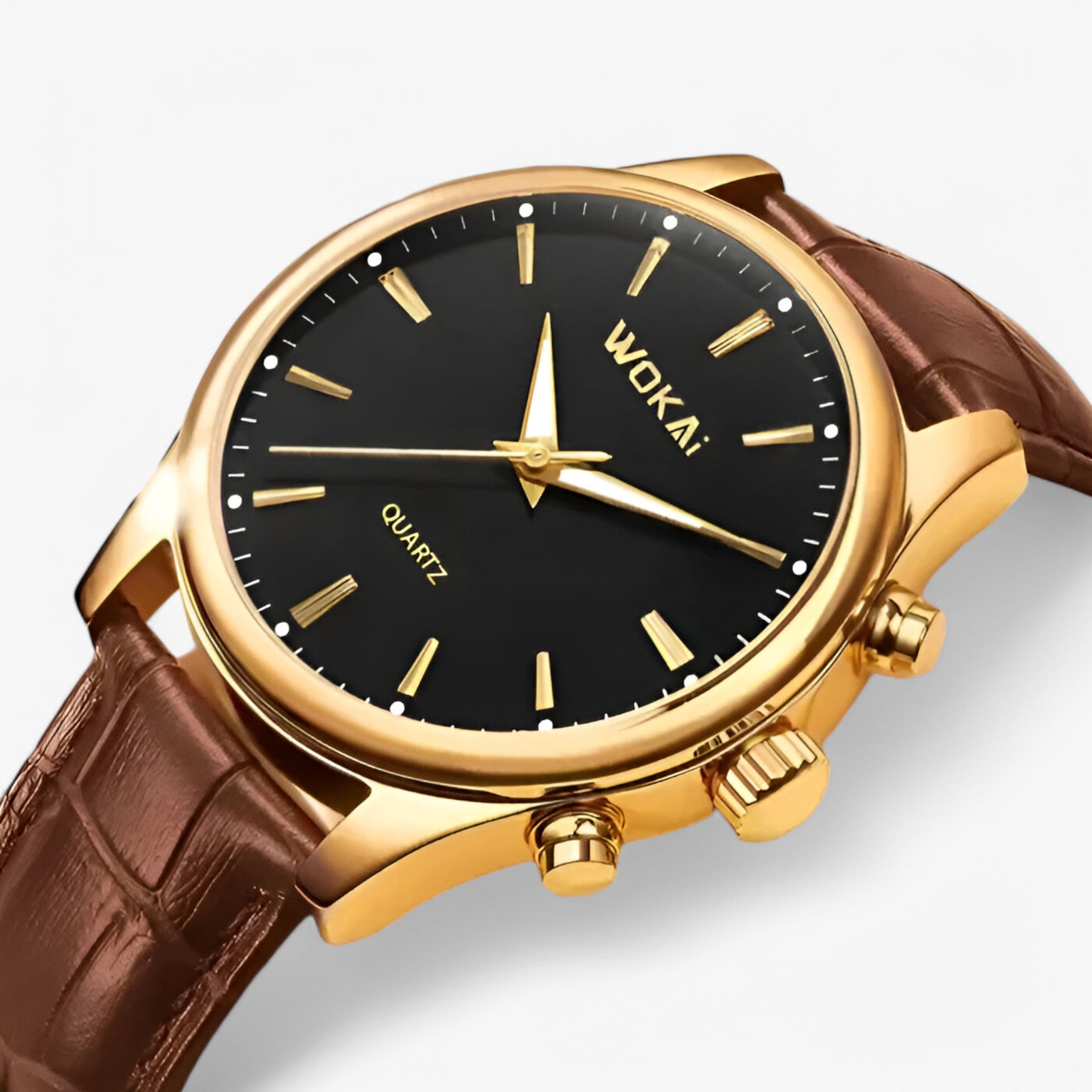 Giorgio | Orologio retrò unisex al quarzo - Nero - watch for men - Concept Palermo