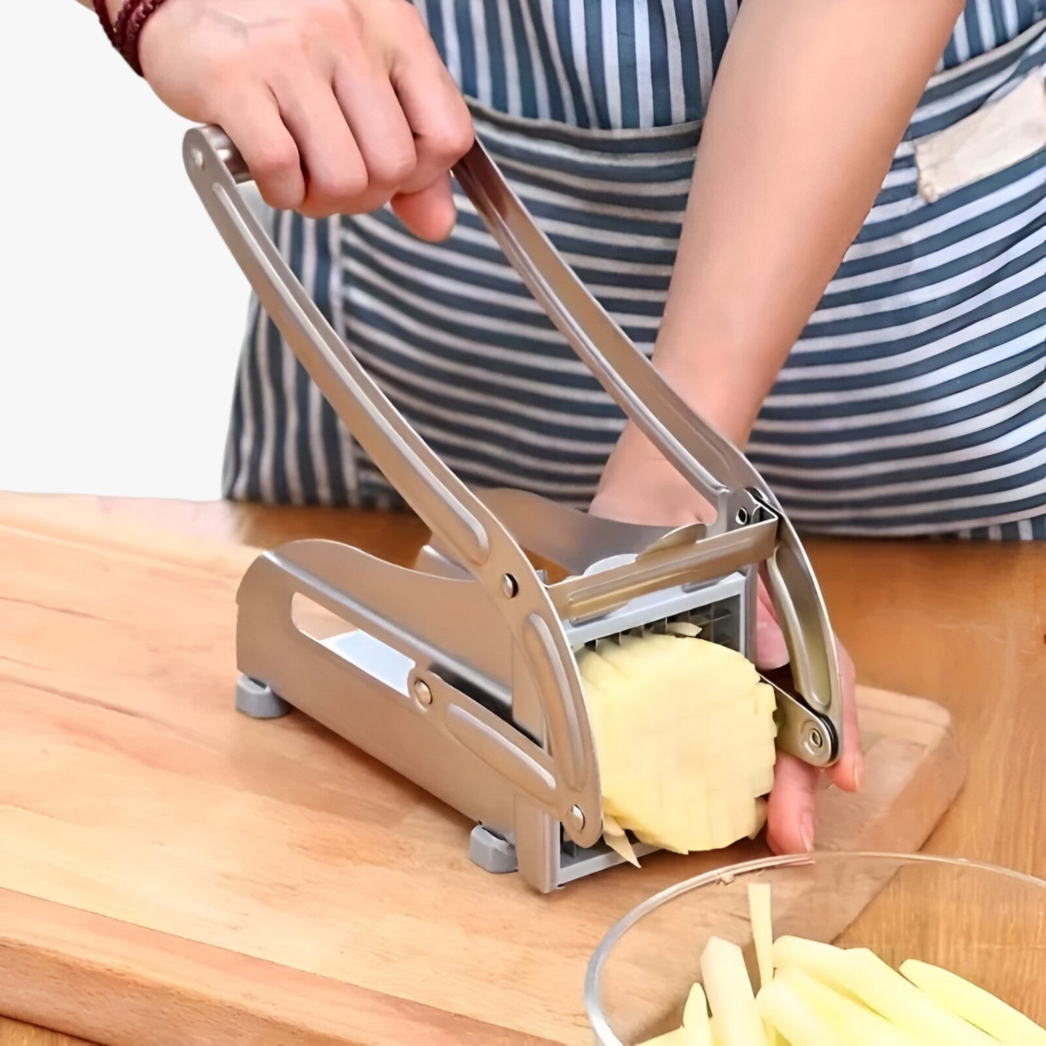 Emelia | Tagliaverdure Antiscivolo per Patatine e BBQ - - Kitchen Kitchen Essentials Kitchenware - Concept Palermo
