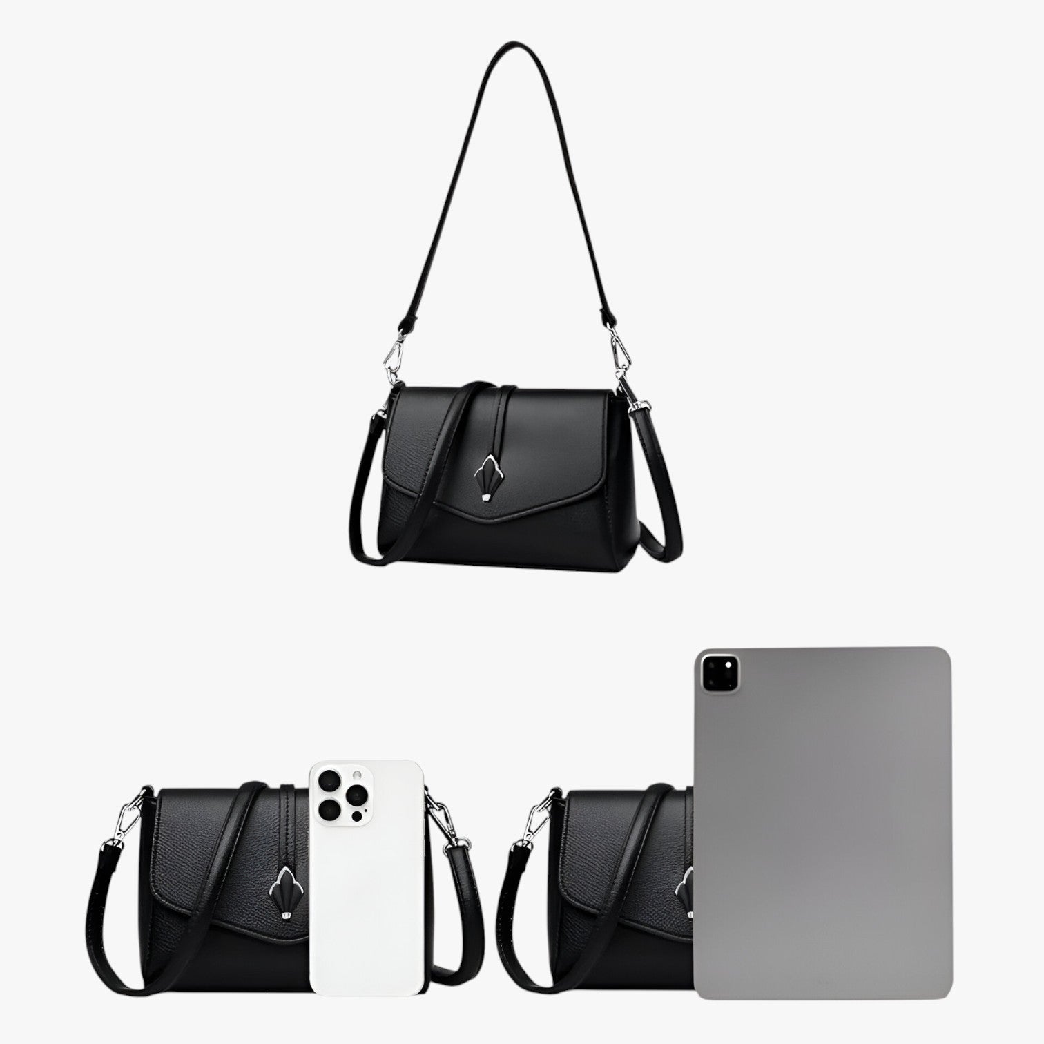 Julianna | Borsa a tracolla in pelle PU di lusso - - handbags women bags Women's handbags Women's shoulder bag - Concept Palermo