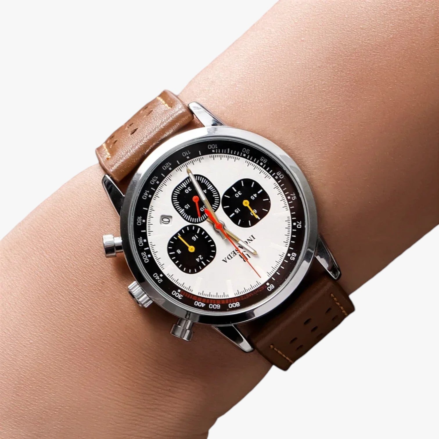 Drew | Orologio Uomo INCASEDA Cronografo di Lusso al Quarzo, Ultra Luminoso & Elegante - - watch watch for men watches WATCHES FOR MEN - Concept Palermo