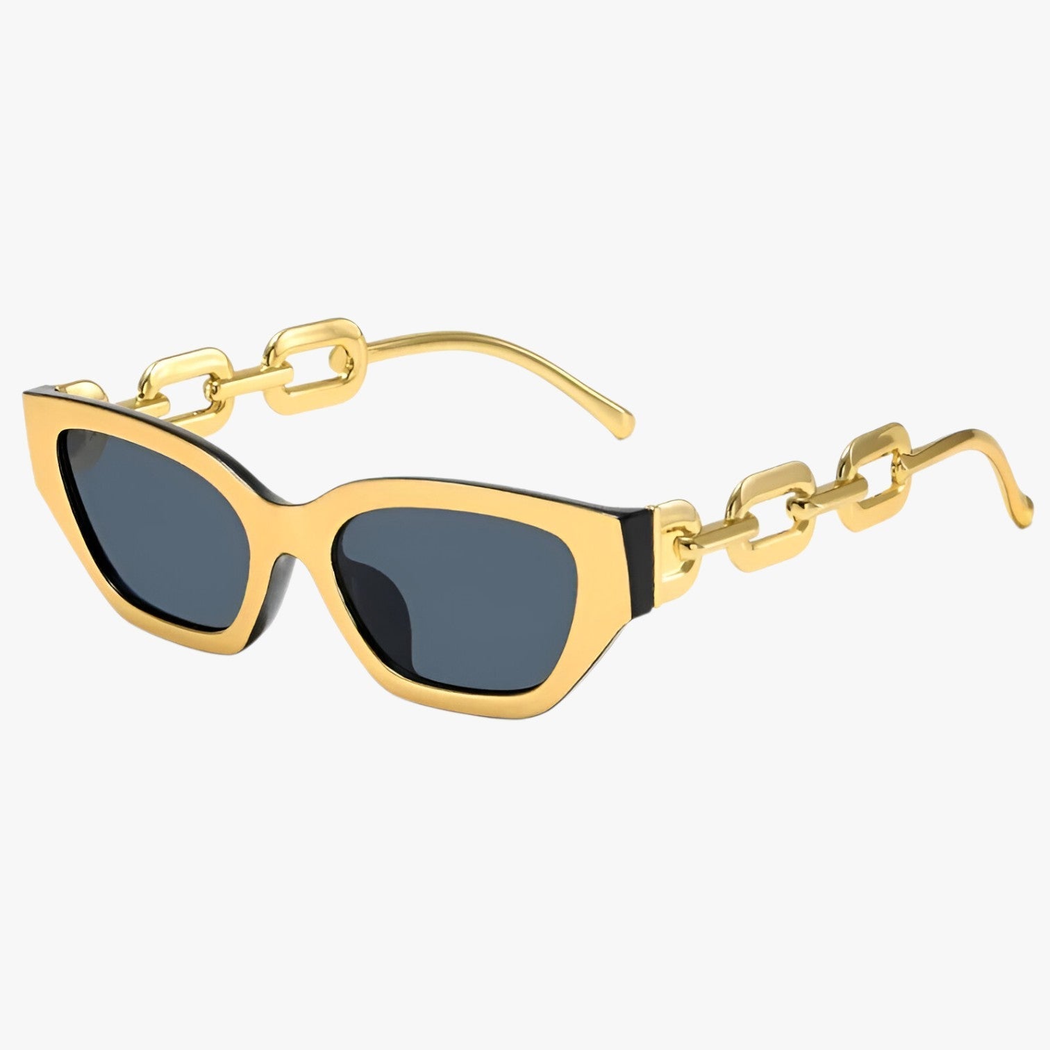 Carly | Occhiali da sole Vintage a forma di gatto – stile chic, protezione UV - oro - Cat Eye Sunglasses Fashion Sunglasses polarized sunglasses women Sunglasses - Concept Palermo